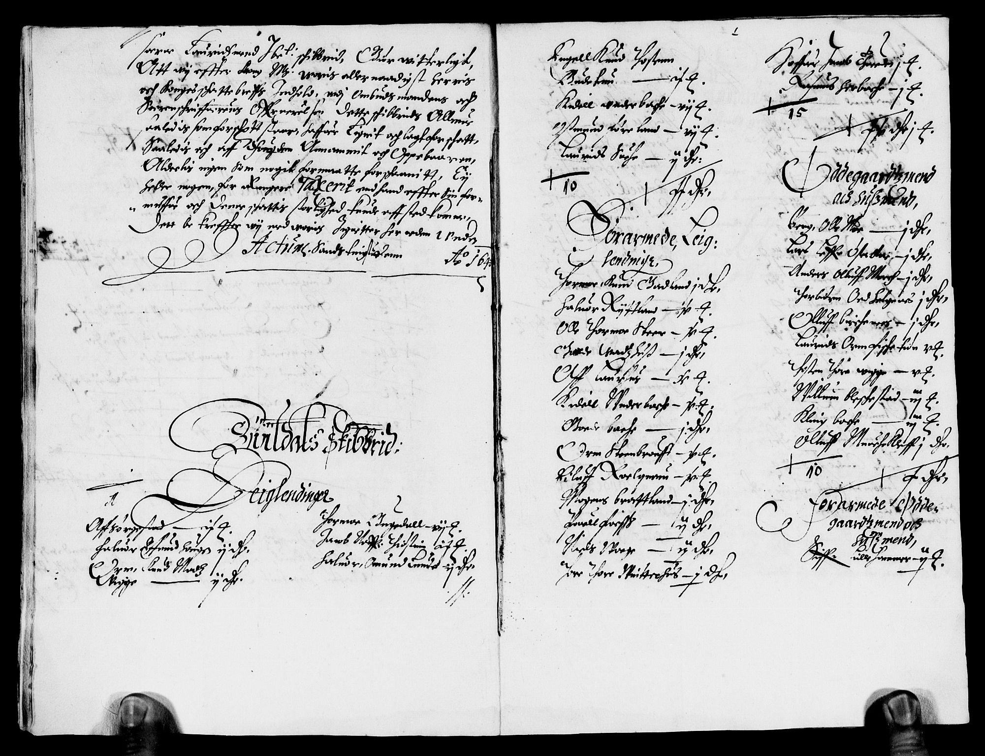 Rentekammeret inntil 1814, Reviderte regnskaper, Lensregnskaper, AV/RA-EA-5023/R/Rb/Rbs/L0027: Stavanger len, 1642-1644