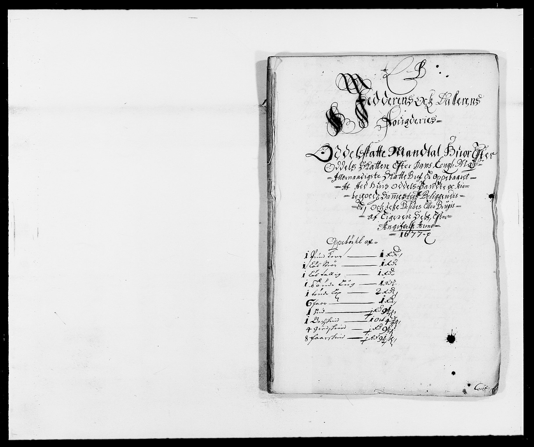 Rentekammeret inntil 1814, Reviderte regnskaper, Fogderegnskap, RA/EA-4092/R46/L2717: Fogderegnskap Jæren og Dalane, 1677, p. 59