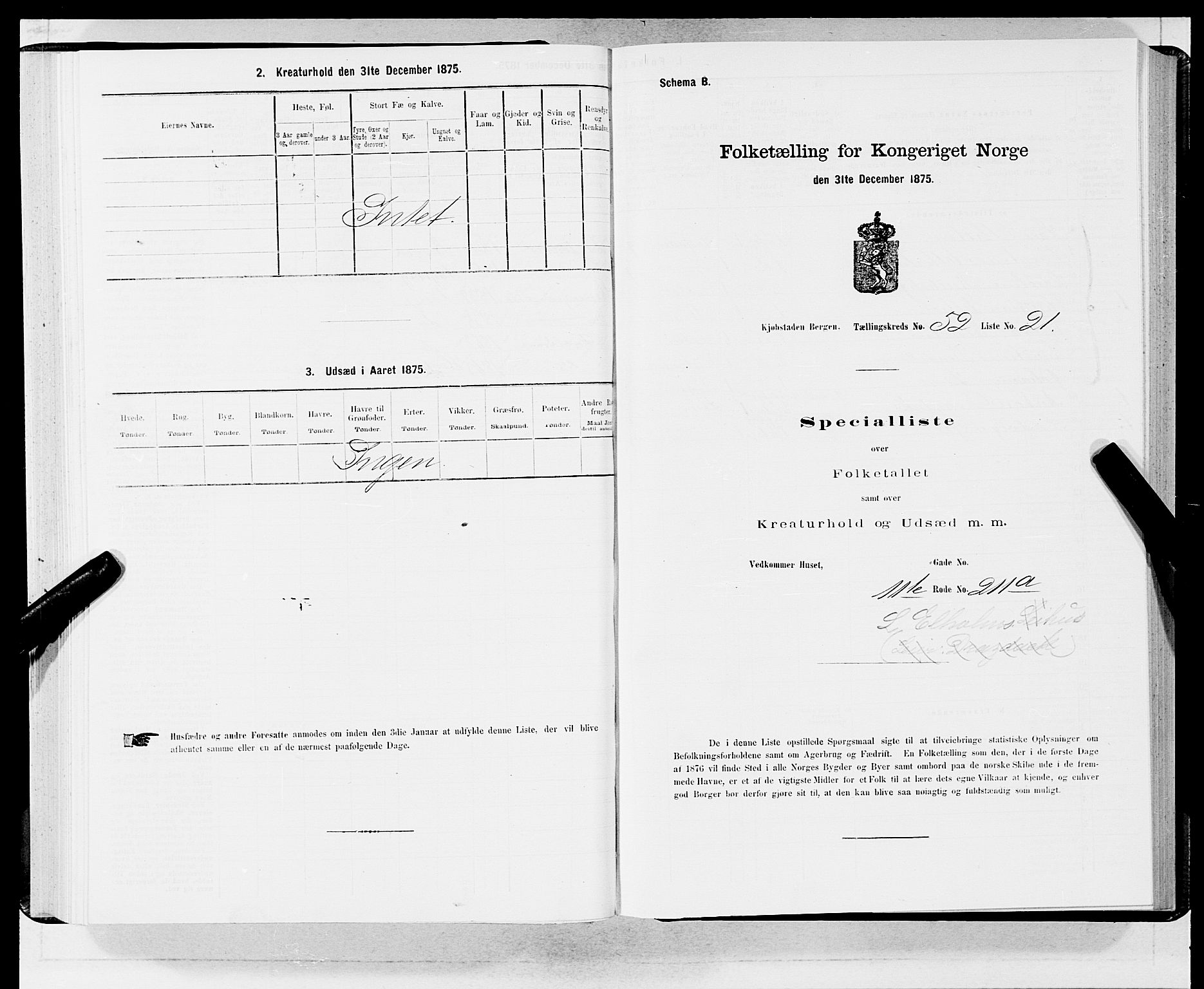 SAB, 1875 census for 1301 Bergen, 1875, p. 2767