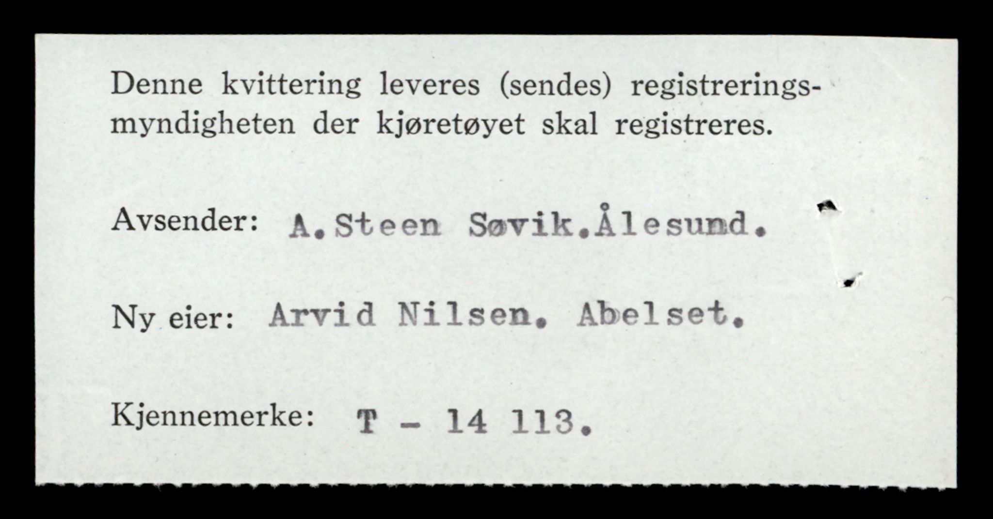Møre og Romsdal vegkontor - Ålesund trafikkstasjon, AV/SAT-A-4099/F/Fe/L0043: Registreringskort for kjøretøy T 14080 - T 14204, 1927-1998, p. 956