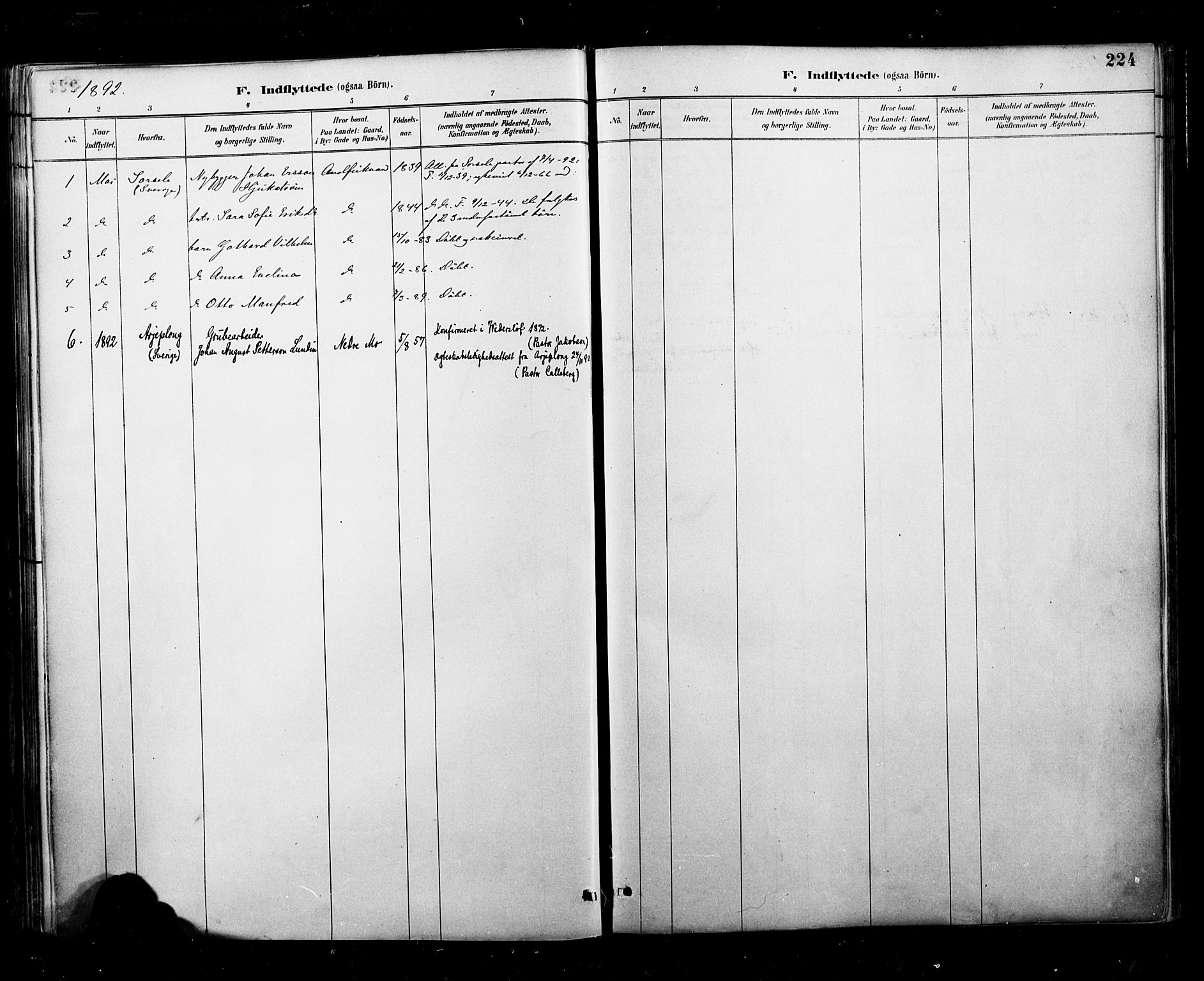 Ministerialprotokoller, klokkerbøker og fødselsregistre - Nordland, AV/SAT-A-1459/827/L0401: Parish register (official) no. 827A13, 1887-1905, p. 224