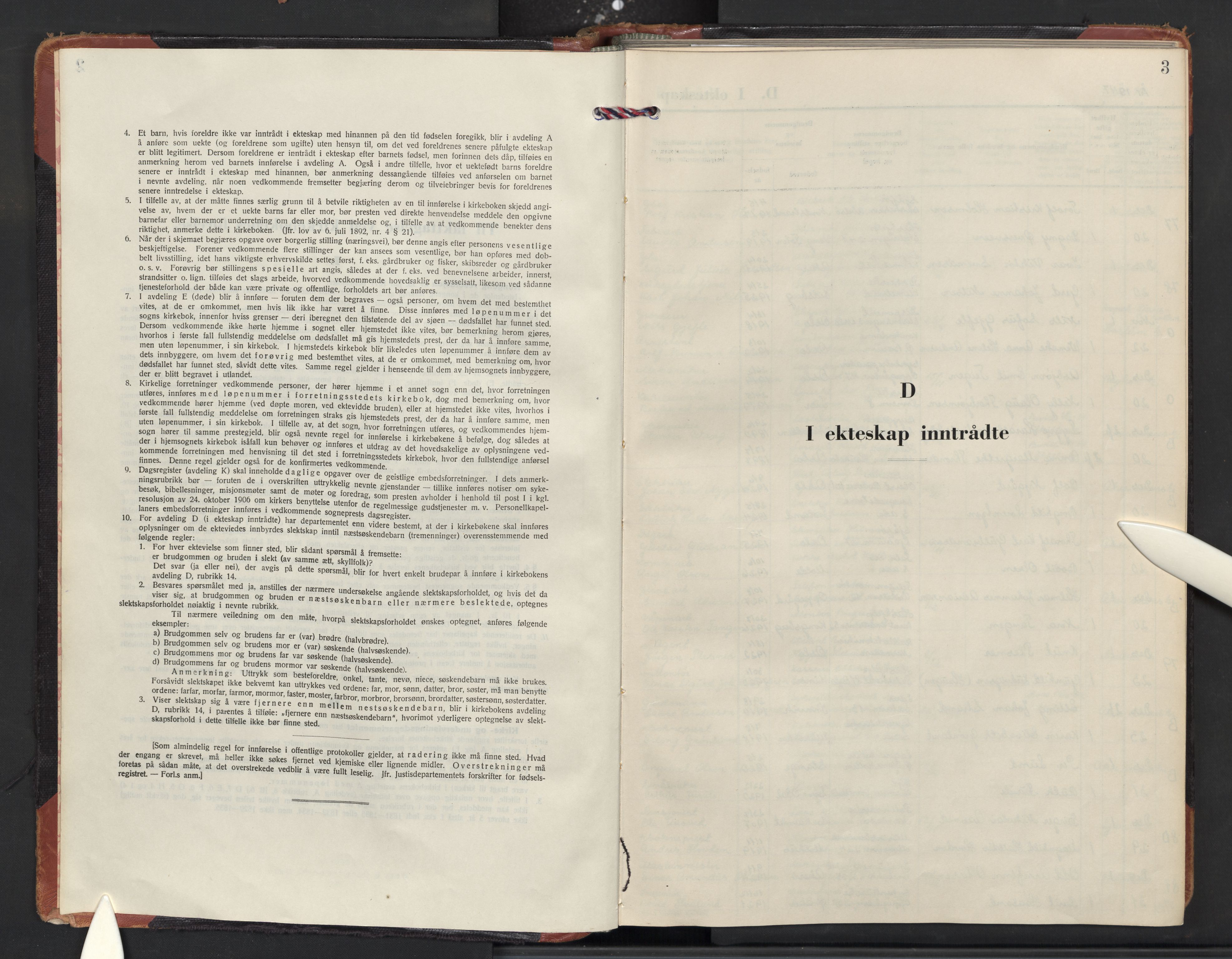 Nordstrand prestekontor Kirkebøker, SAO/A-10362a/F/Fa/L0011: Parish register (official) no. I 11, 1947-1960, p. 3