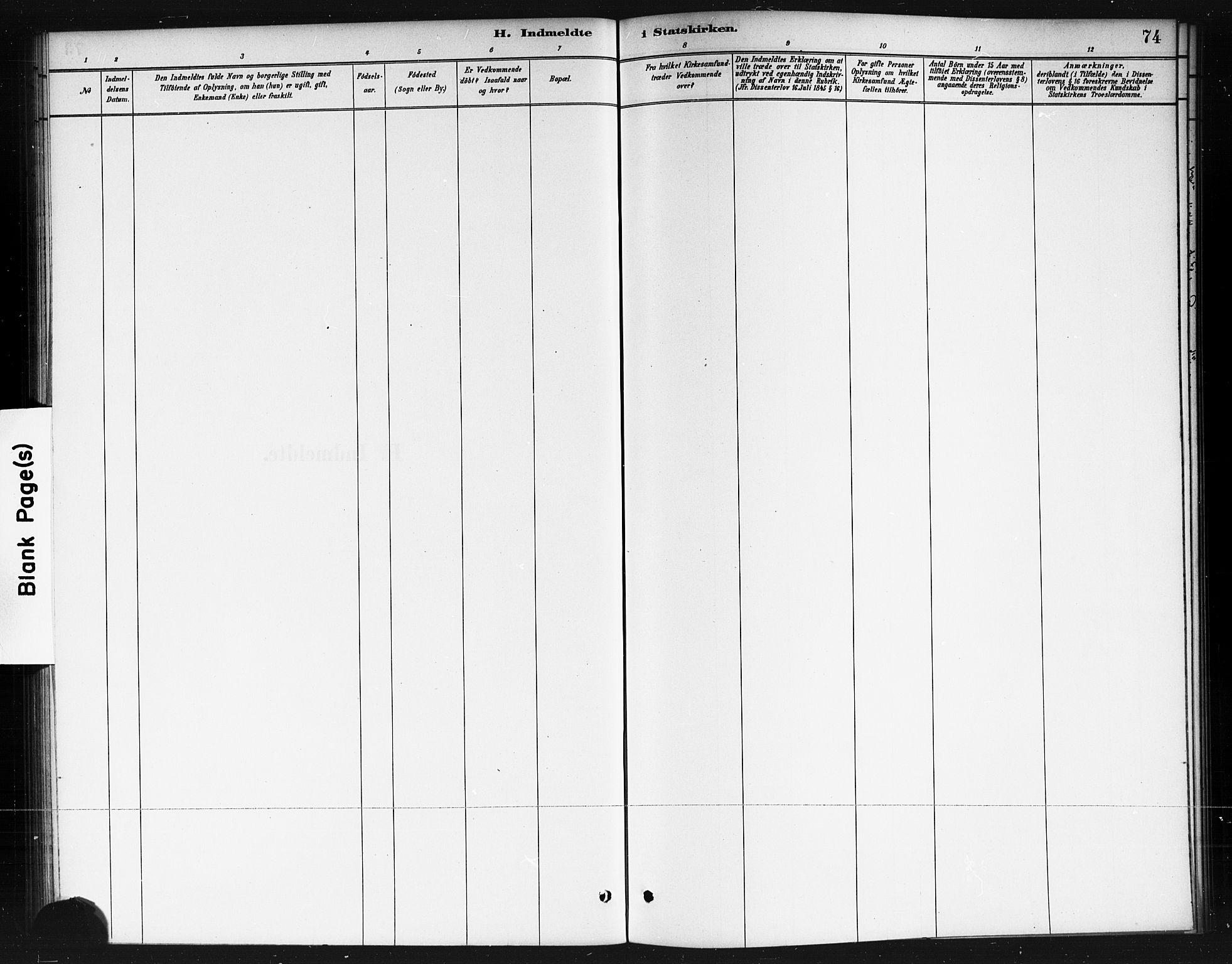 Ås prestekontor Kirkebøker, AV/SAO-A-10894/F/Fc/L0001: Parish register (official) no. III 1, 1881-1891, p. 74