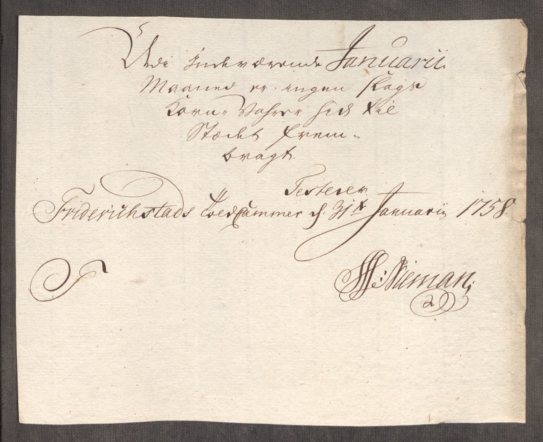 Rentekammeret inntil 1814, Realistisk ordnet avdeling, RA/EA-4070/Oe/L0006: [Ø1]: Priskuranter, 1758-1760, p. 38