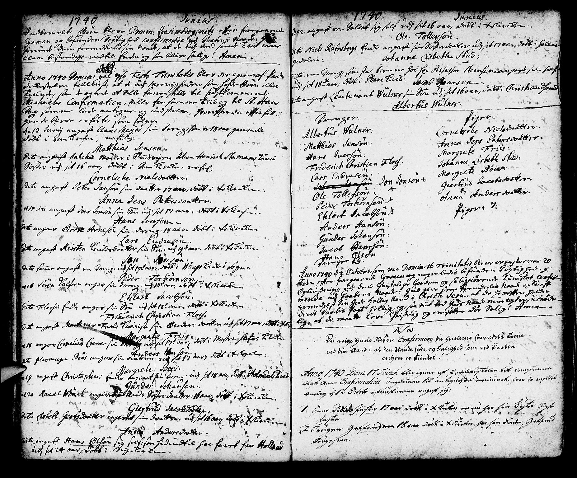 Korskirken sokneprestembete, AV/SAB-A-76101/H/Haa/L0007: Parish register (official) no. A 7, 1736-1839, p. 19
