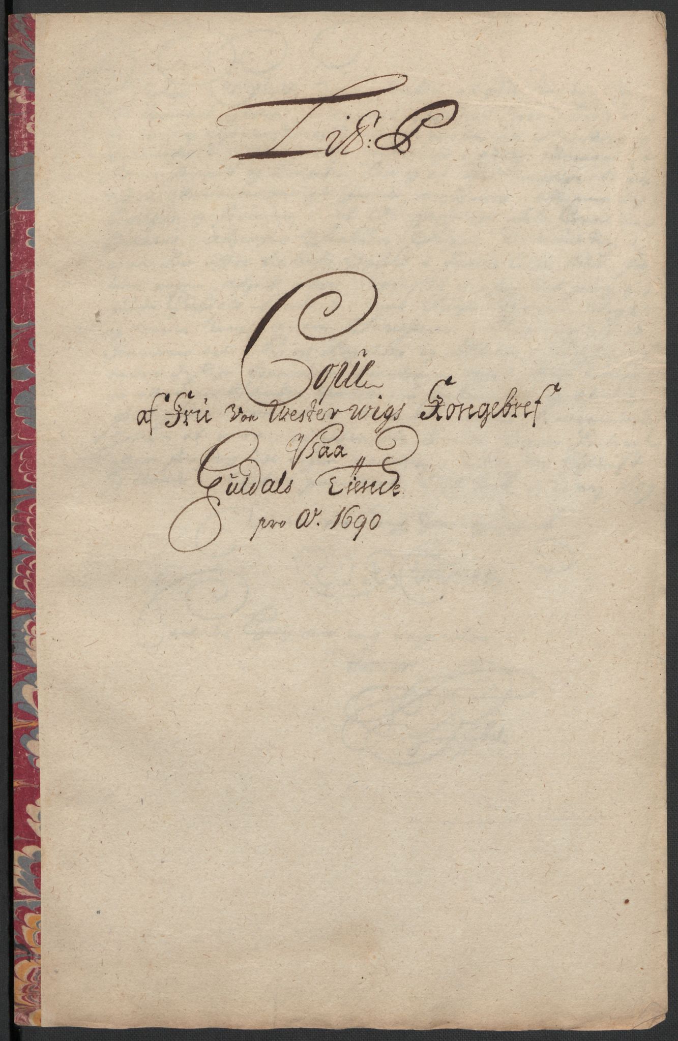 Rentekammeret inntil 1814, Reviderte regnskaper, Fogderegnskap, AV/RA-EA-4092/R59/L3940: Fogderegnskap Gauldal, 1689-1690, p. 356