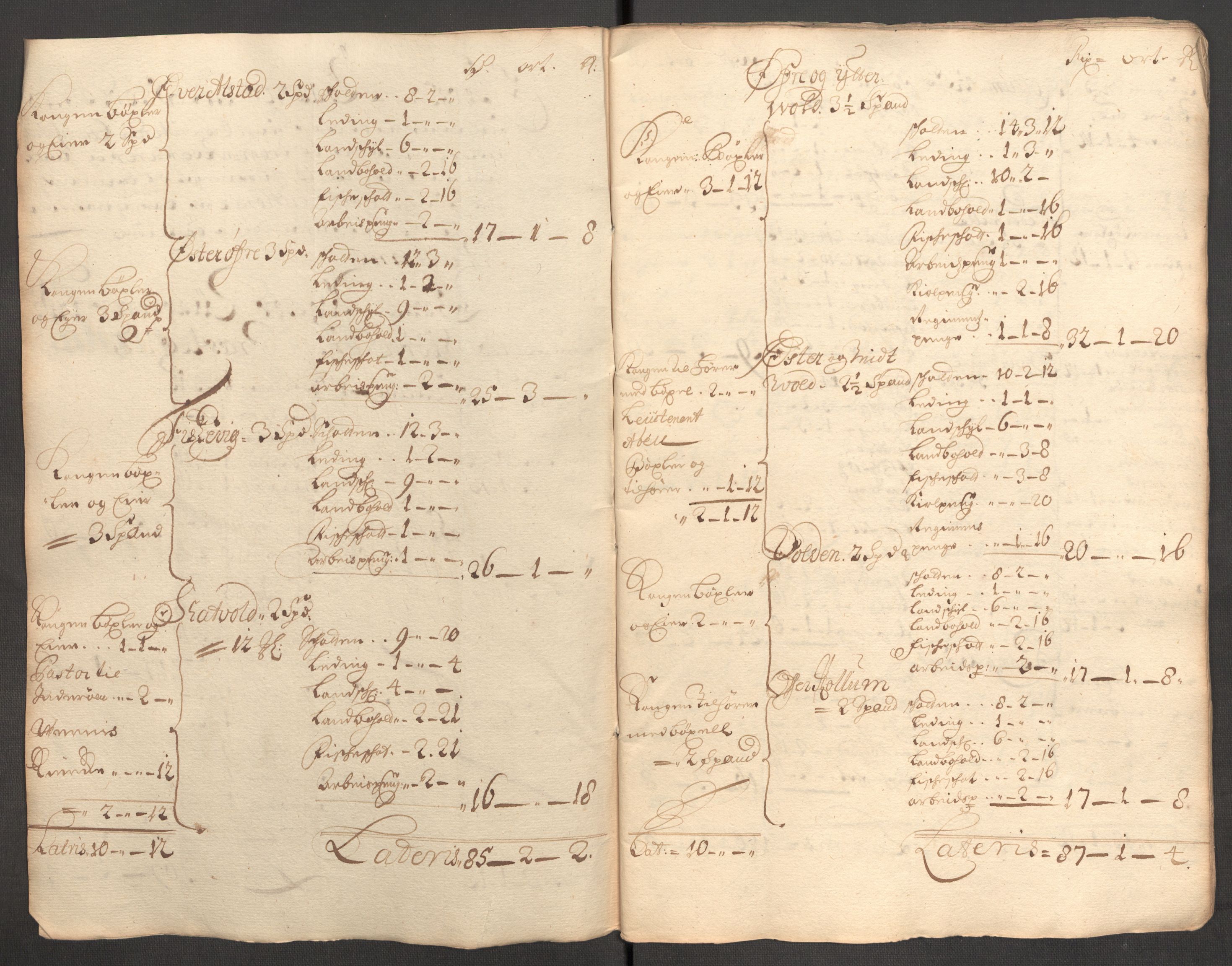 Rentekammeret inntil 1814, Reviderte regnskaper, Fogderegnskap, RA/EA-4092/R62/L4191: Fogderegnskap Stjørdal og Verdal, 1699, p. 291
