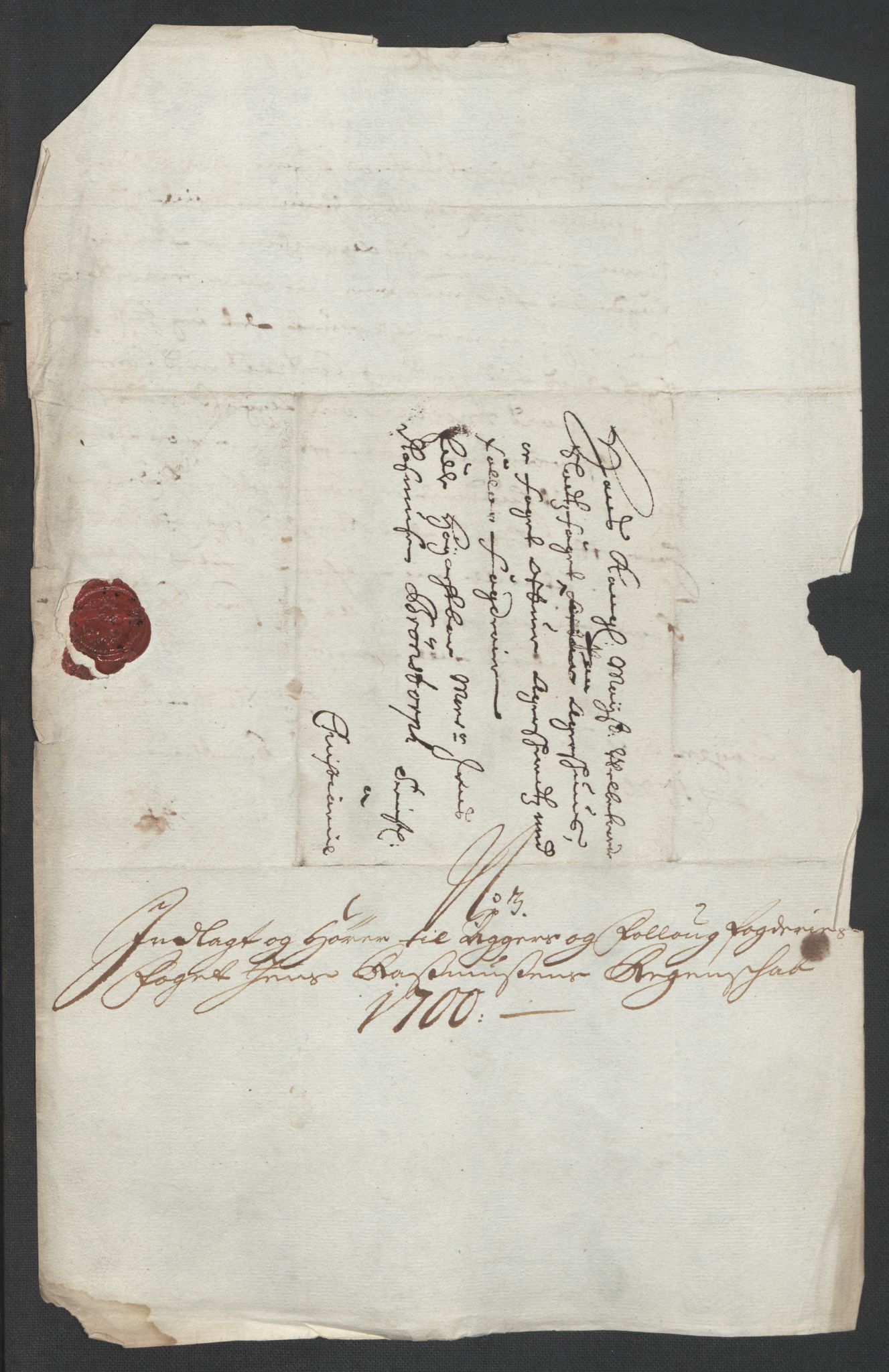 Rentekammeret inntil 1814, Reviderte regnskaper, Fogderegnskap, AV/RA-EA-4092/R10/L0443: Fogderegnskap Aker og Follo, 1700, p. 34