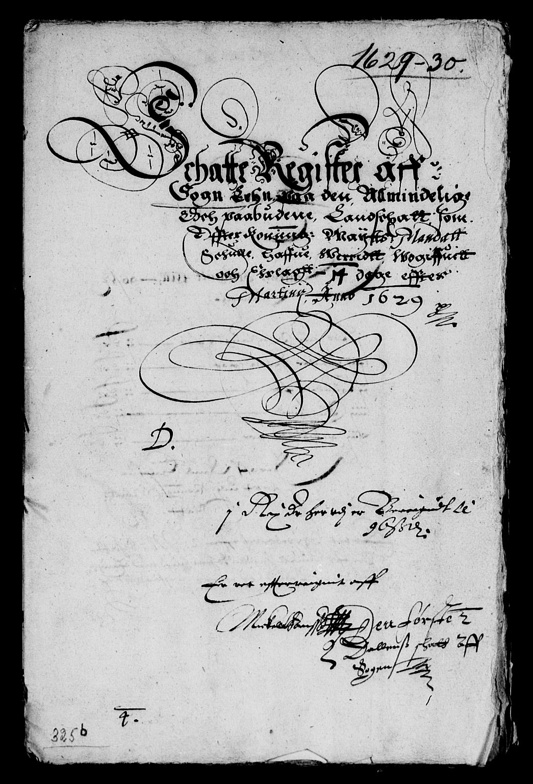 Rentekammeret inntil 1814, Reviderte regnskaper, Lensregnskaper, AV/RA-EA-5023/R/Rb/Rbt/L0053: Bergenhus len, 1629-1630