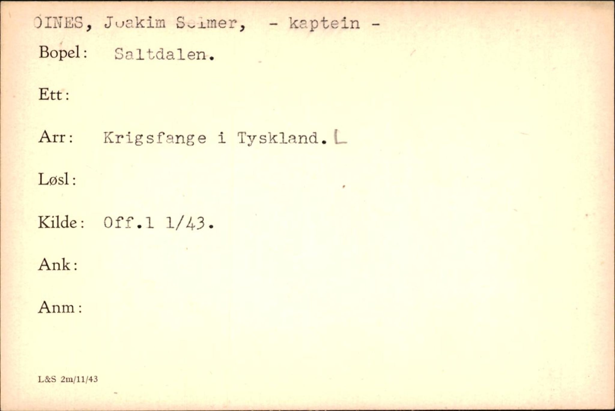 Forsvaret, Forsvarets krigshistoriske avdeling, AV/RA-RAFA-2017/Y/Yf/L0200: II-C-11-2102  -  Norske krigsfanger i Tyskland, 1940-1945, p. 1153