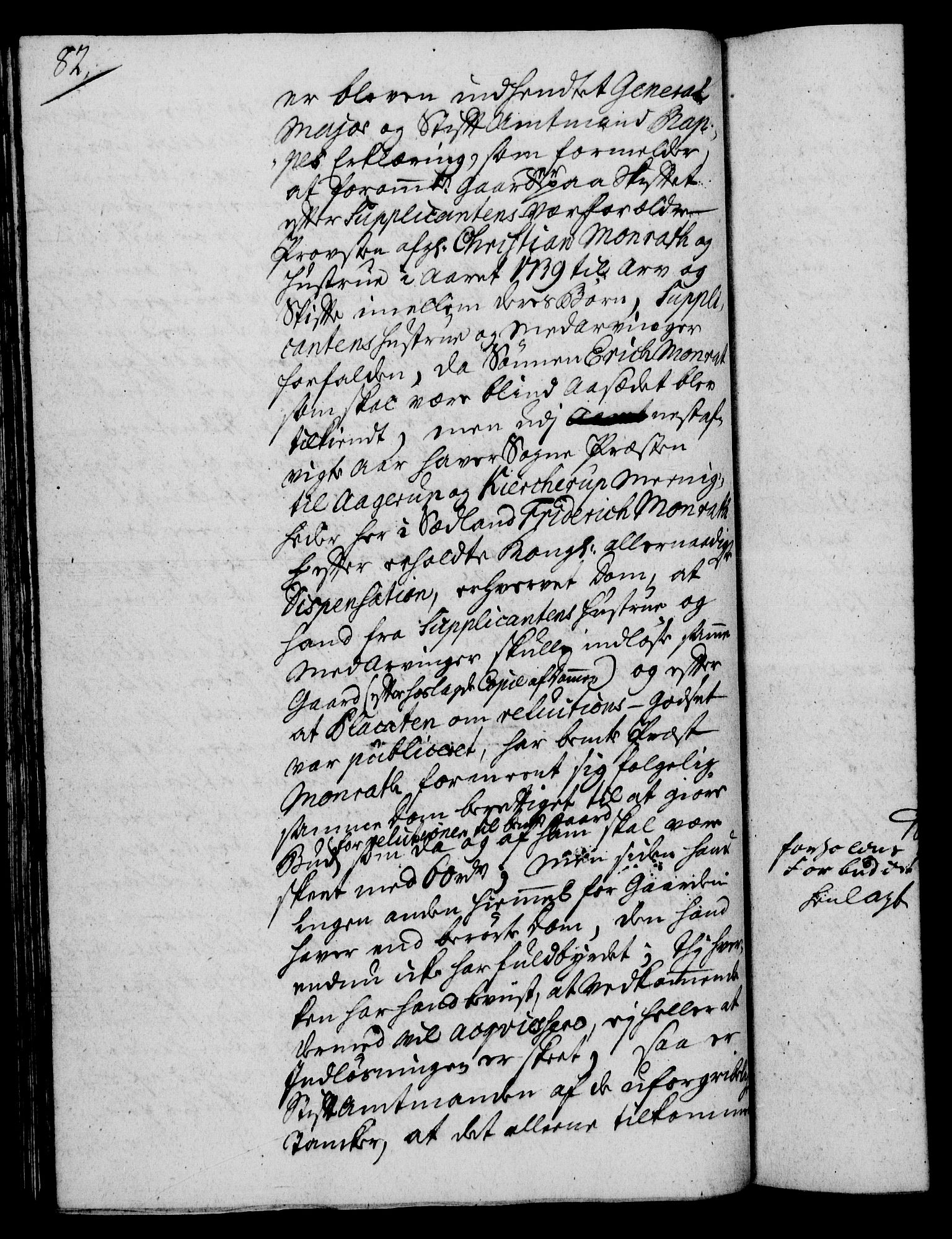 Rentekammeret, Kammerkanselliet, AV/RA-EA-3111/G/Gh/Gha/L0023: Norsk ekstraktmemorialprotokoll (merket RK 53.68), 1741-1742, p. 82