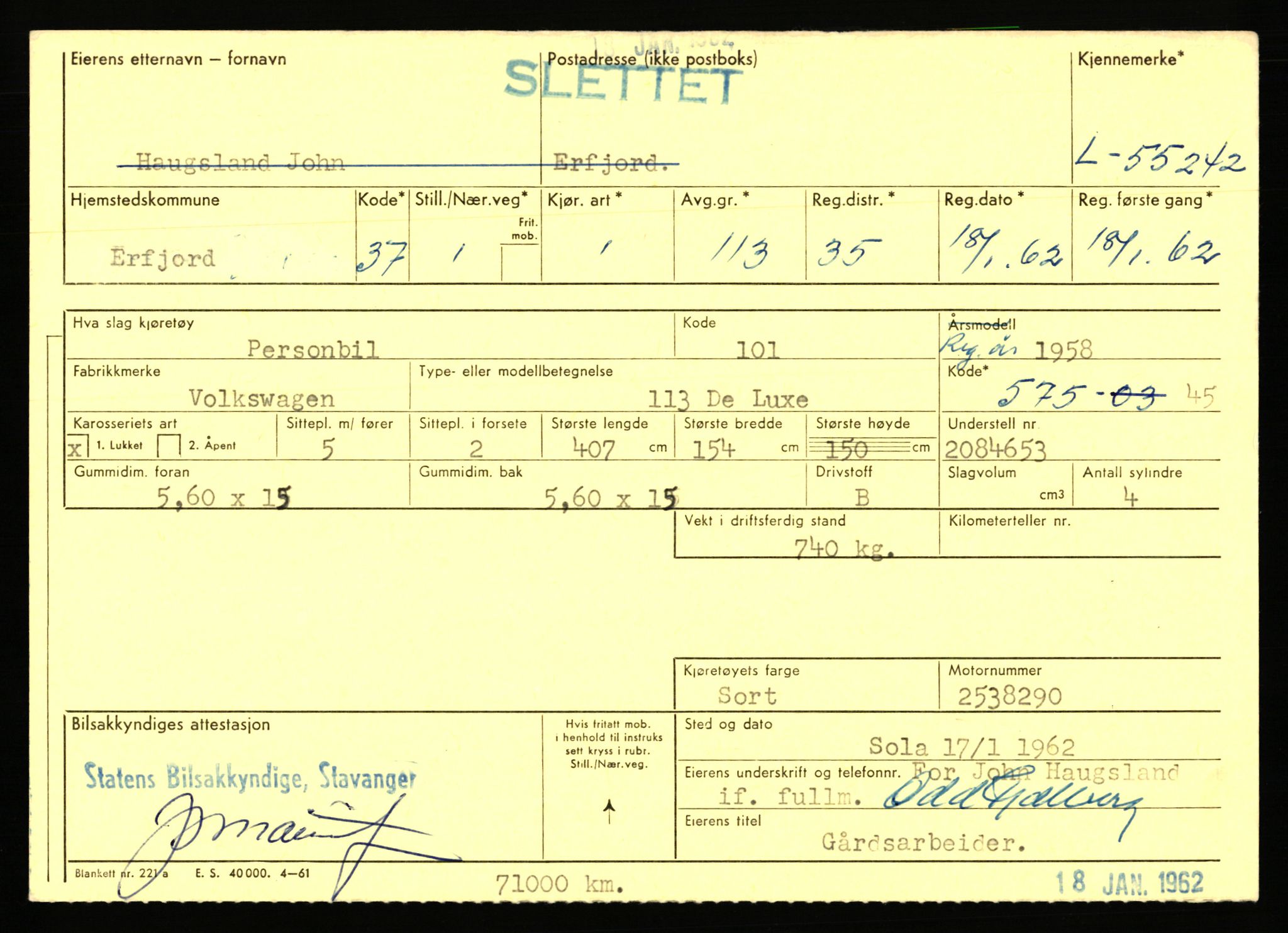 Stavanger trafikkstasjon, AV/SAST-A-101942/0/F/L0054: L-54200 - L-55699, 1930-1971, p. 2117