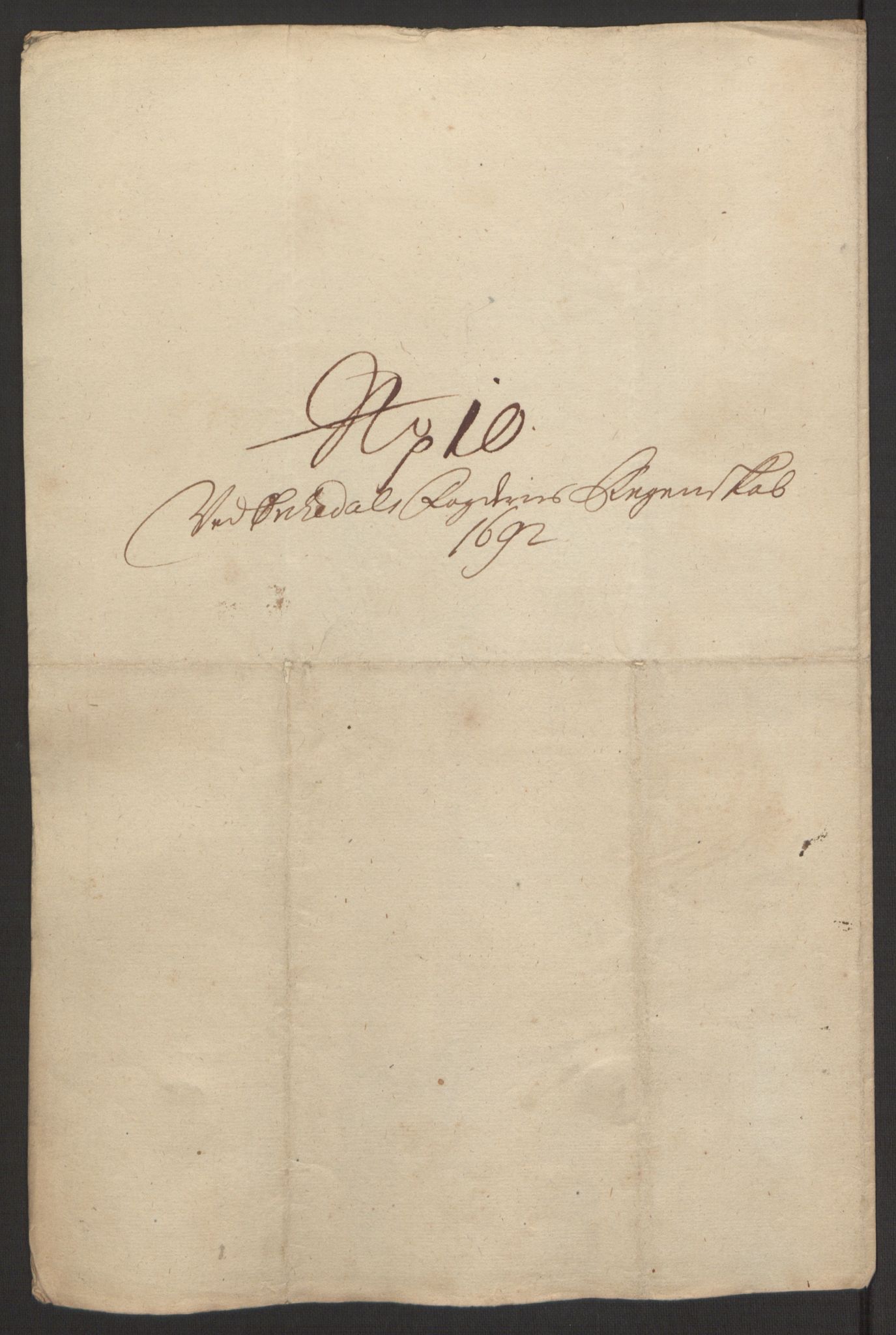 Rentekammeret inntil 1814, Reviderte regnskaper, Fogderegnskap, RA/EA-4092/R58/L3937: Fogderegnskap Orkdal, 1691-1692, p. 370