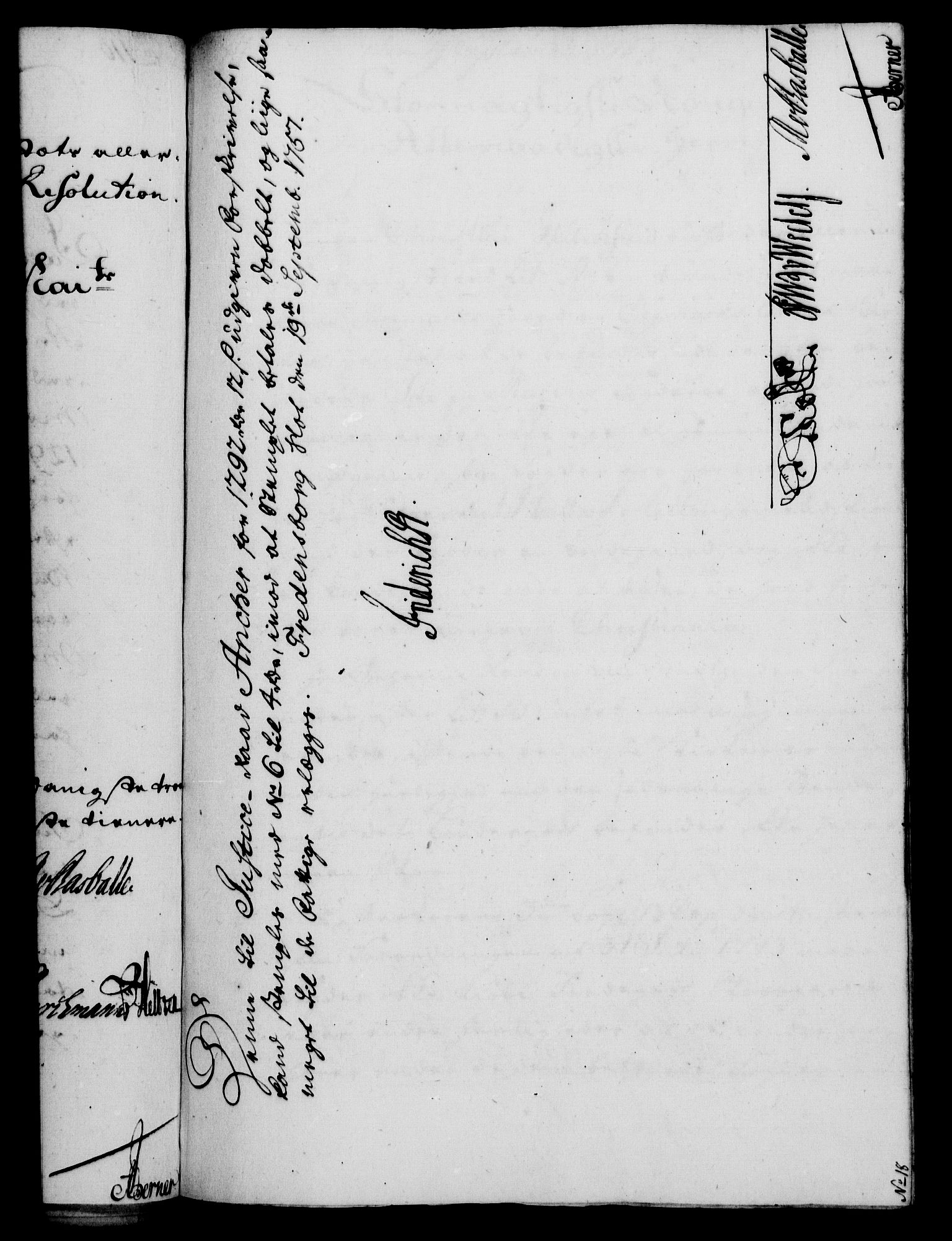 Rentekammeret, Kammerkanselliet, RA/EA-3111/G/Gf/Gfa/L0039: Norsk relasjons- og resolusjonsprotokoll (merket RK 52.39), 1757, p. 624
