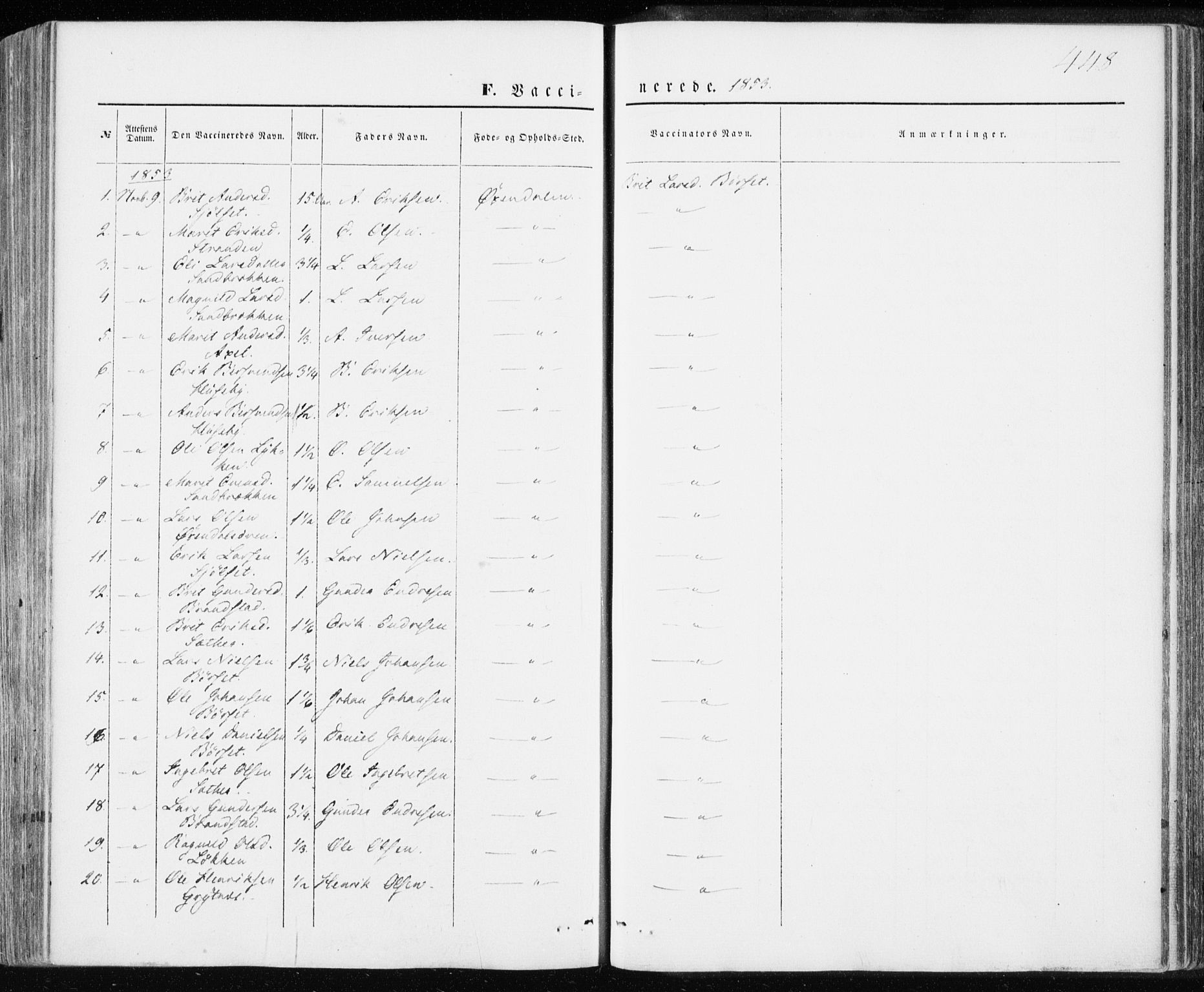 Ministerialprotokoller, klokkerbøker og fødselsregistre - Møre og Romsdal, AV/SAT-A-1454/590/L1013: Parish register (official) no. 590A05, 1847-1877, p. 448