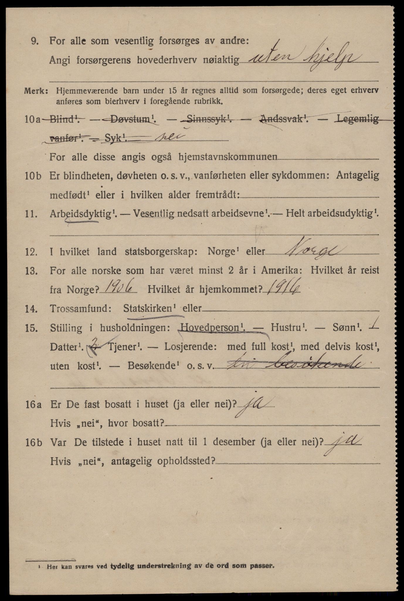 SAKO, 1920 census for Tinn, 1920, p. 13551