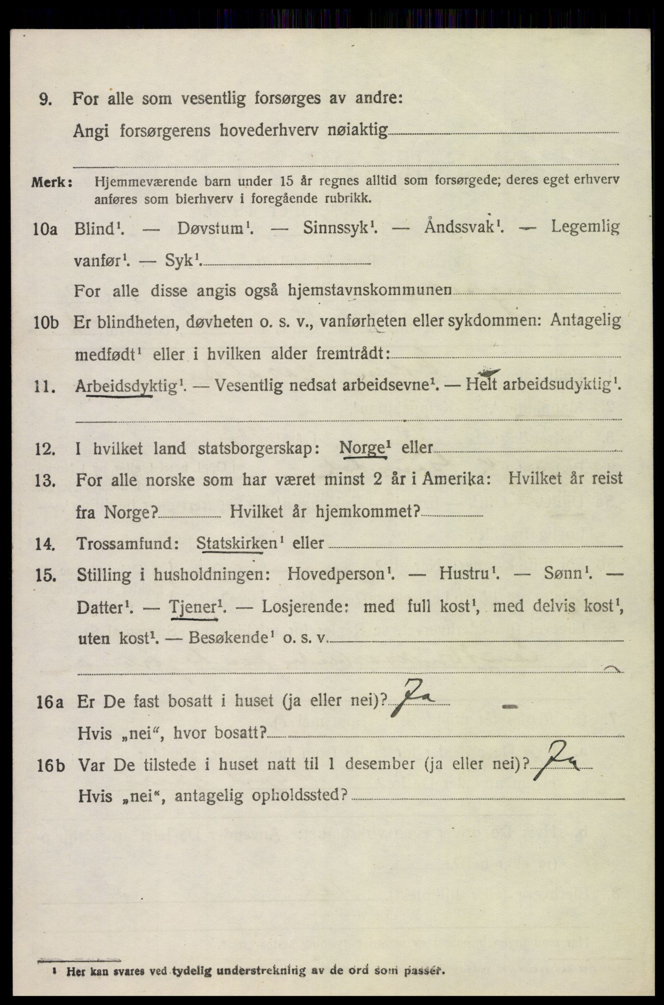 SAH, 1920 census for Ringsaker, 1920, p. 11191