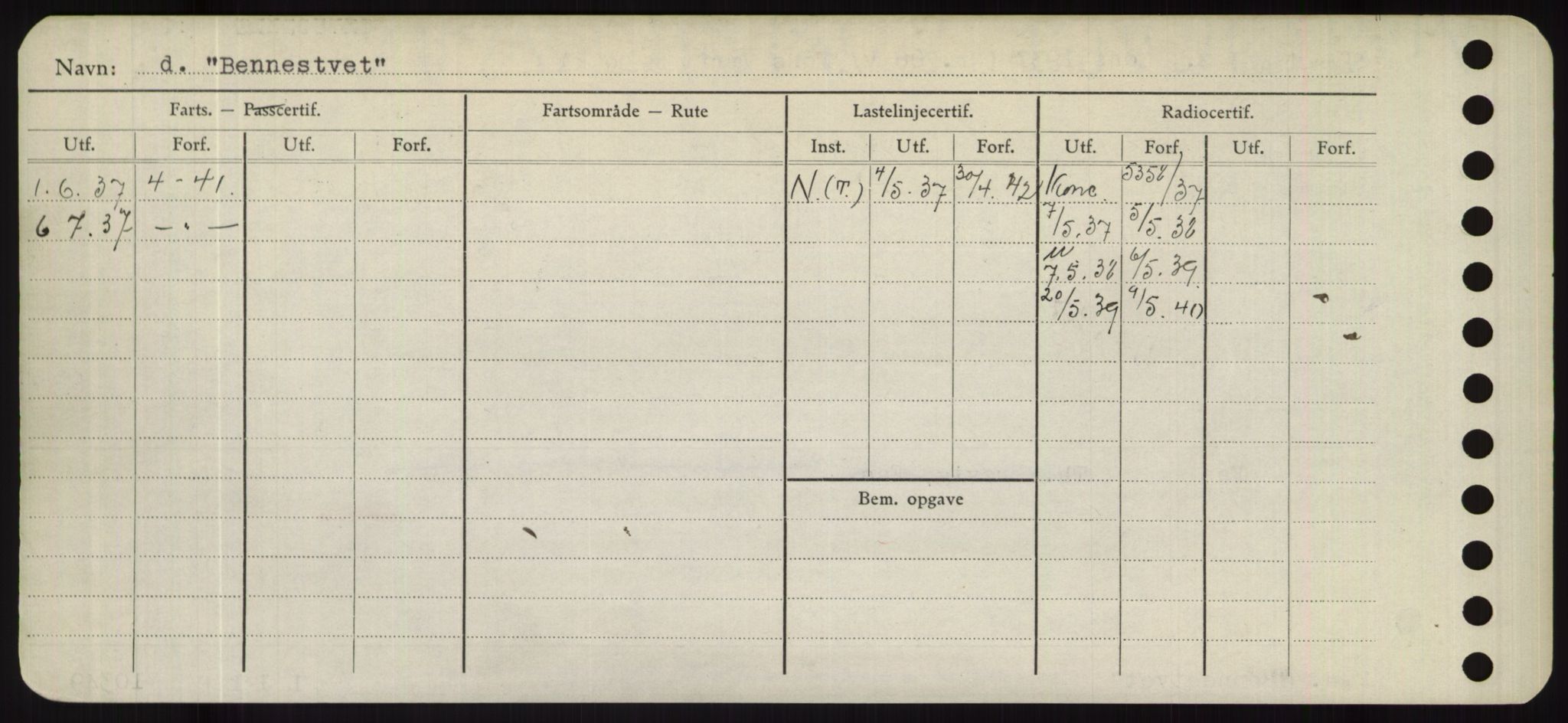 Sjøfartsdirektoratet med forløpere, Skipsmålingen, AV/RA-S-1627/H/Hd/L0003: Fartøy, B-Bev, p. 622