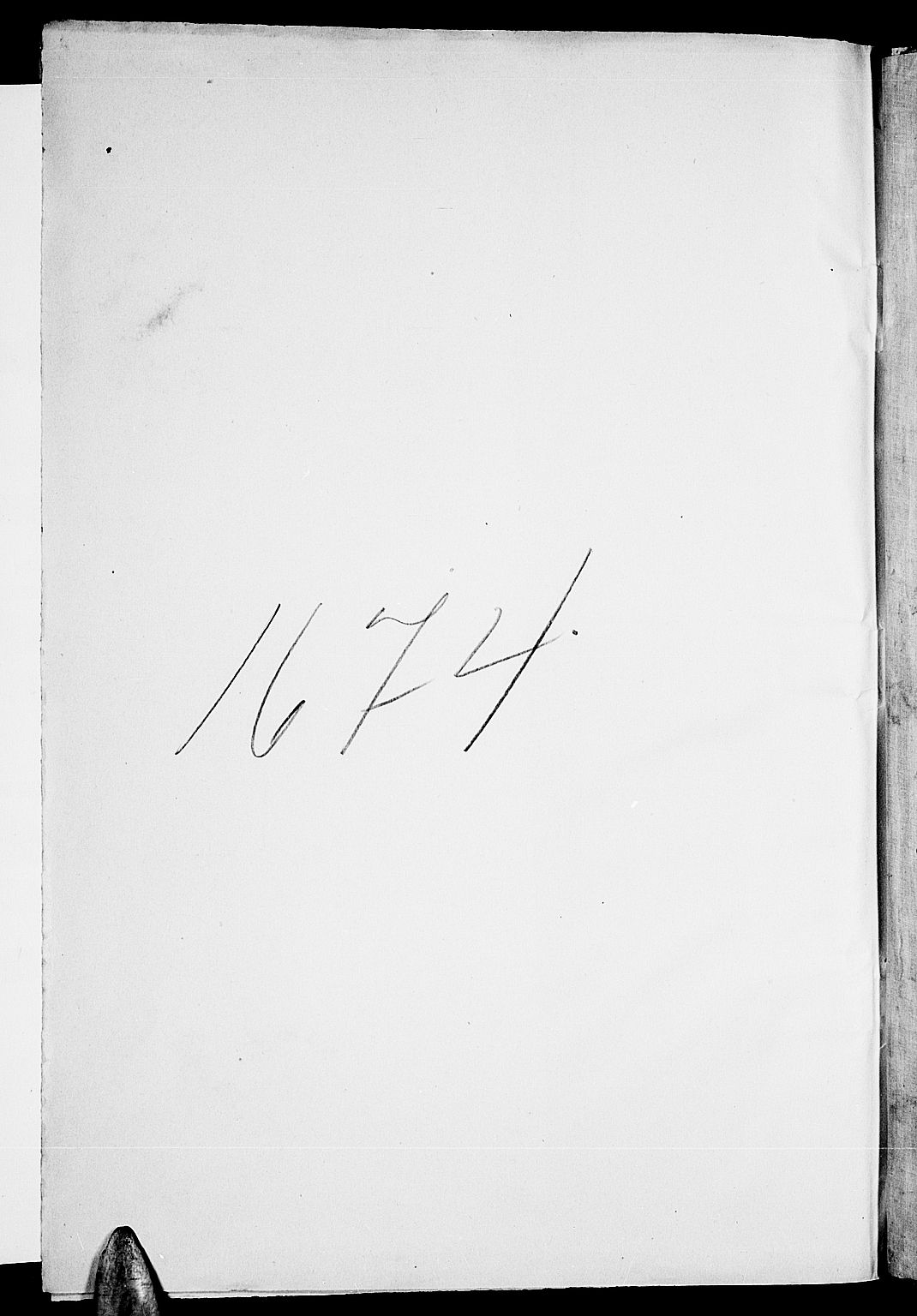 Ringerike og Hallingdal sorenskriveri, SAKO/A-81/F/Fa/Fab/L0003: Tingbok - Sorenskriveriet, 1674