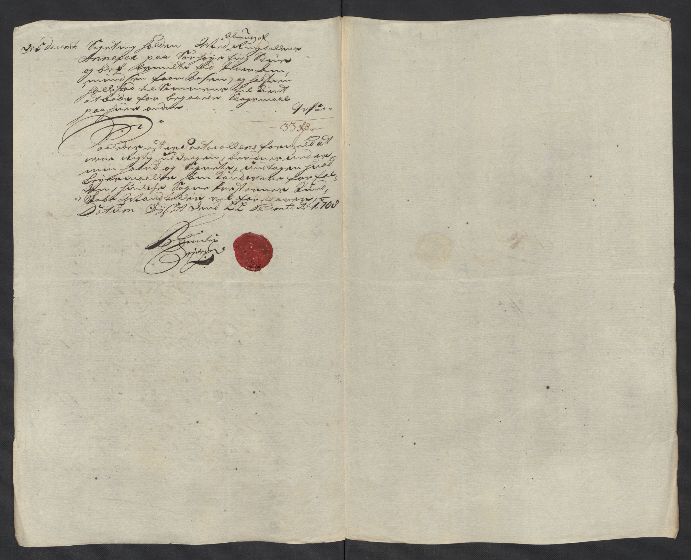 Rentekammeret inntil 1814, Reviderte regnskaper, Fogderegnskap, AV/RA-EA-4092/R13/L0845: Fogderegnskap Solør, Odal og Østerdal, 1708, p. 143