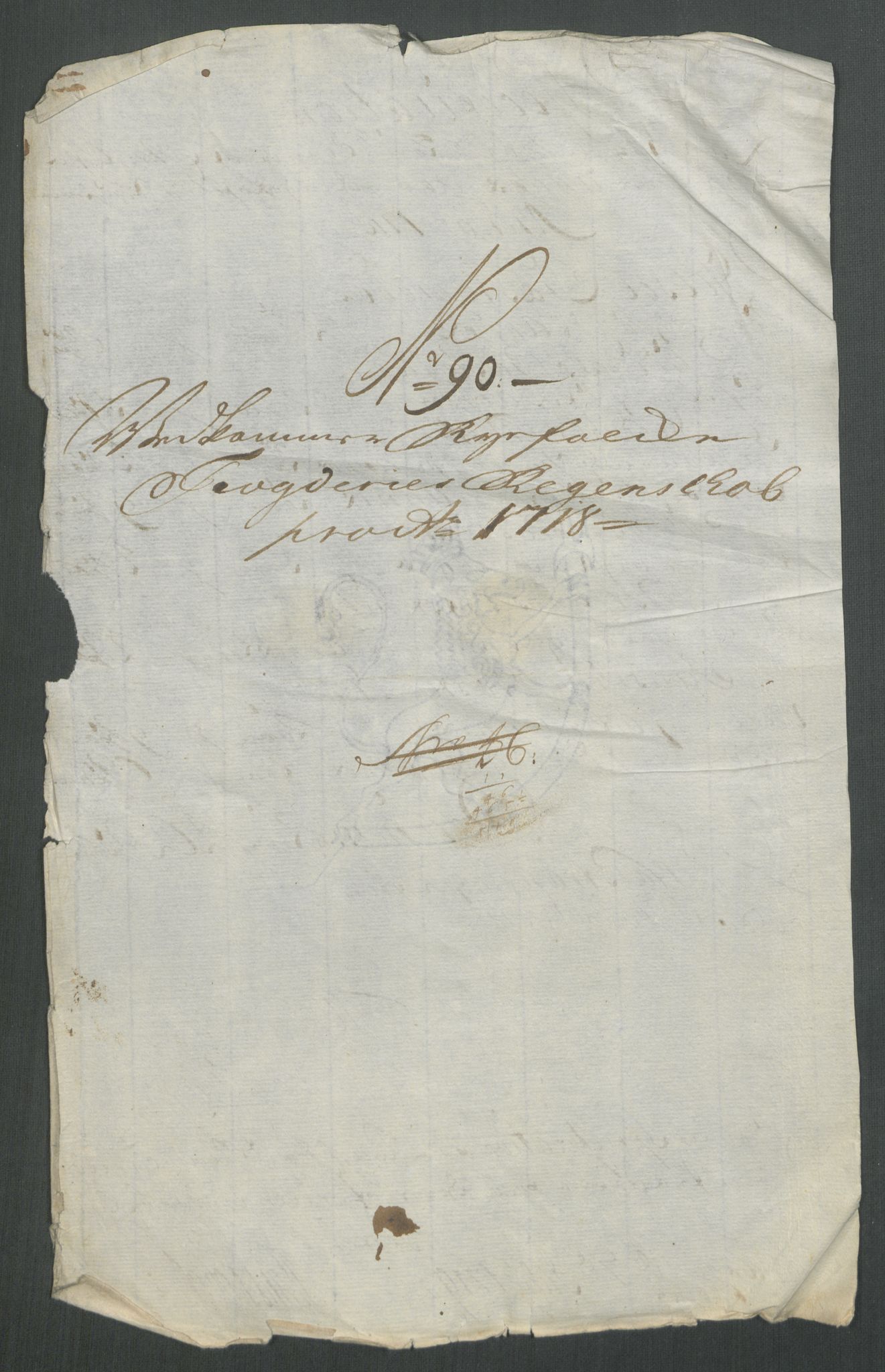 Rentekammeret inntil 1814, Reviderte regnskaper, Fogderegnskap, AV/RA-EA-4092/R47/L2871: Fogderegnskap Ryfylke, 1718, p. 396