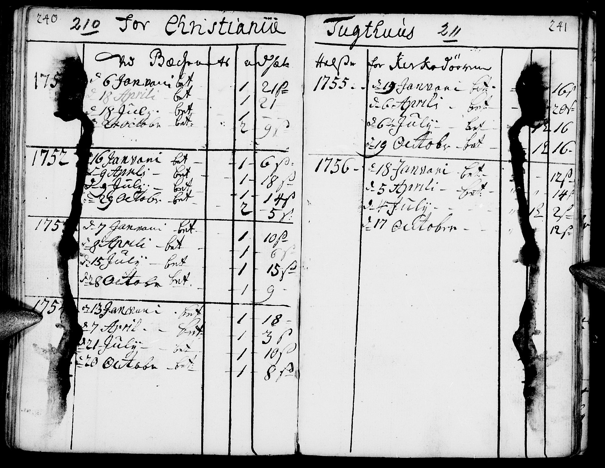 Elverum prestekontor, AV/SAH-PREST-044/H/Ha/Haa/L0002: Parish register (official) no. 2, 1751-1756, p. 210-211