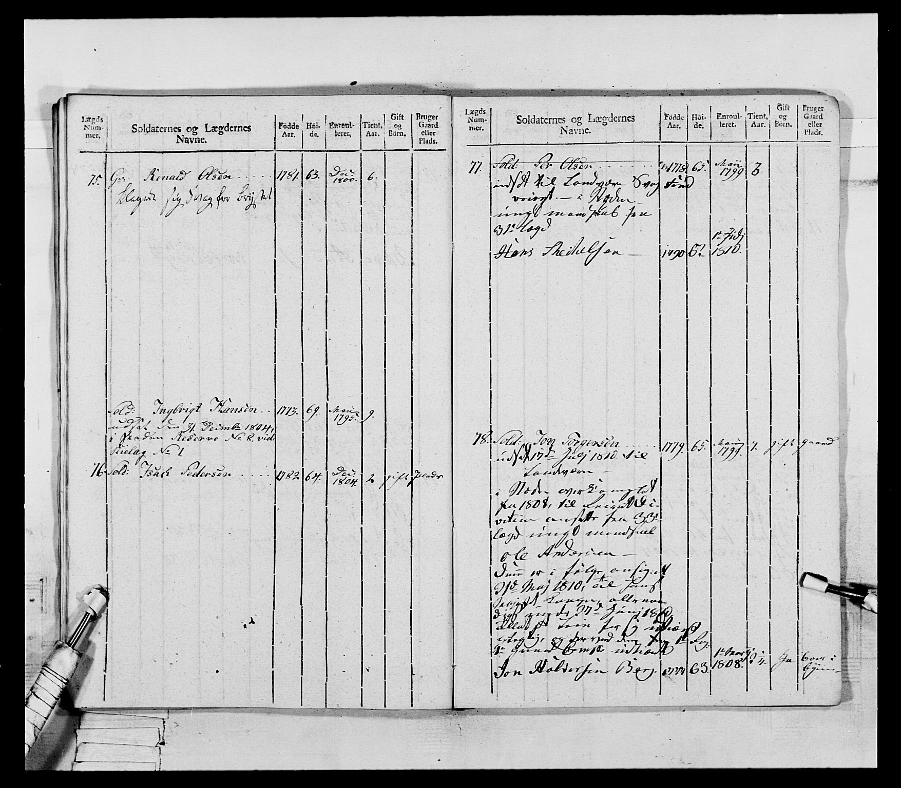 Generalitets- og kommissariatskollegiet, Det kongelige norske kommissariatskollegium, AV/RA-EA-5420/E/Eh/L0075b: 1. Trondheimske nasjonale infanteriregiment, 1807, p. 167