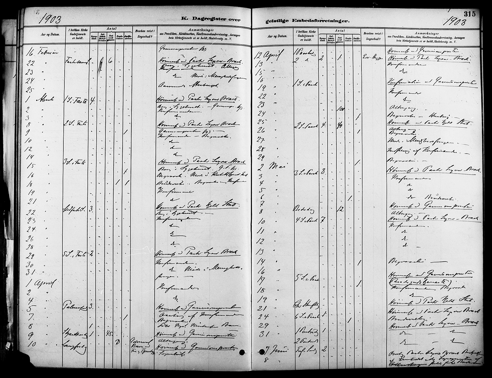 Garnisonsmenigheten Kirkebøker, SAO/A-10846/F/Fa/L0013: Parish register (official) no. 13, 1894-1904, p. 315