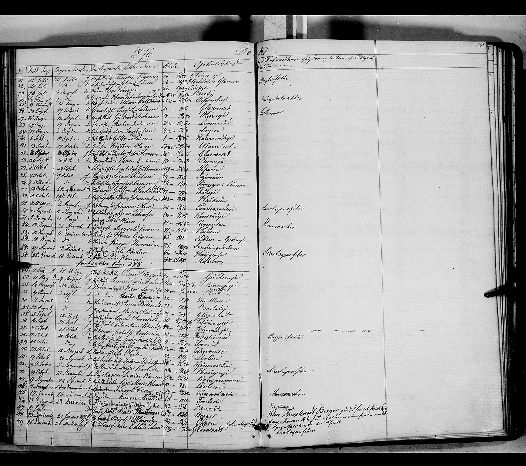 Jevnaker prestekontor, AV/SAH-PREST-116/H/Ha/Haa/L0007: Parish register (official) no. 7, 1858-1876, p. 268