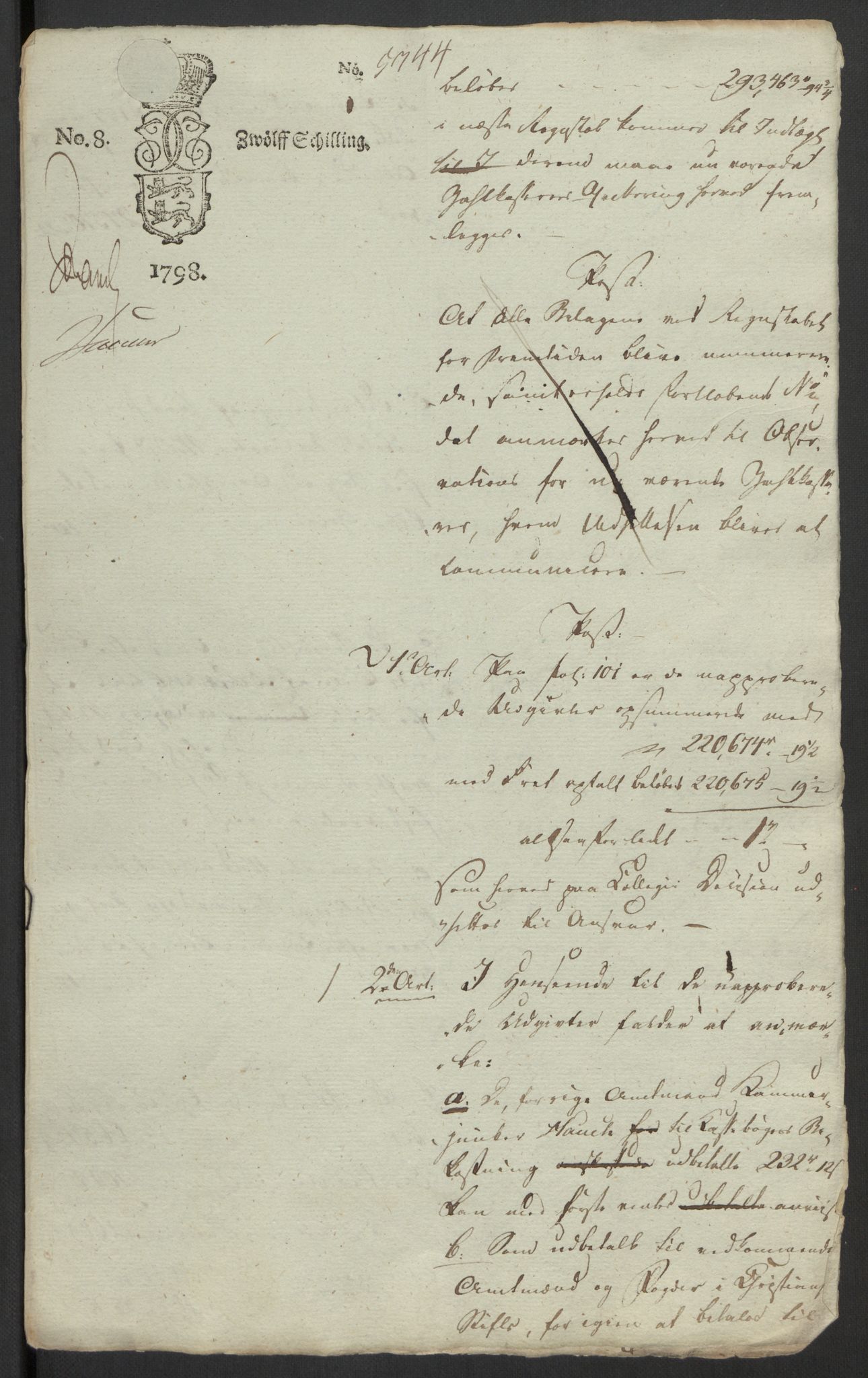 Rentekammeret inntil 1814, Realistisk ordnet avdeling, AV/RA-EA-4070/G/Gb/Gbb/L0029/0001: Jernverk / [Db II 6]: Dokumenter om Lesja, Moss, Mostadmarken, Nissedal (og Omdal kobberverk), Odal, Osen (Romsdal) og Vigeland jernverk, 1670-1810, p. 13