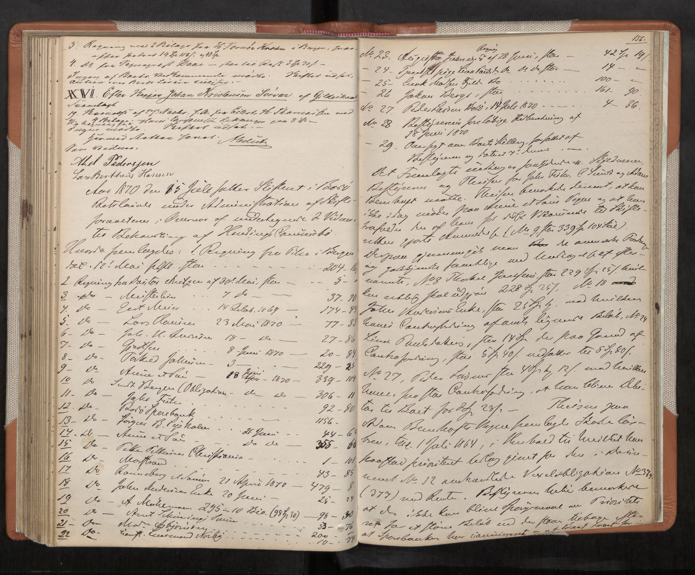 Salten sorenskriveri, AV/SAT-A-4578/1/3/3B/L0003: Skiftebehandlingsprotokoll, 1865-1873, p. 156