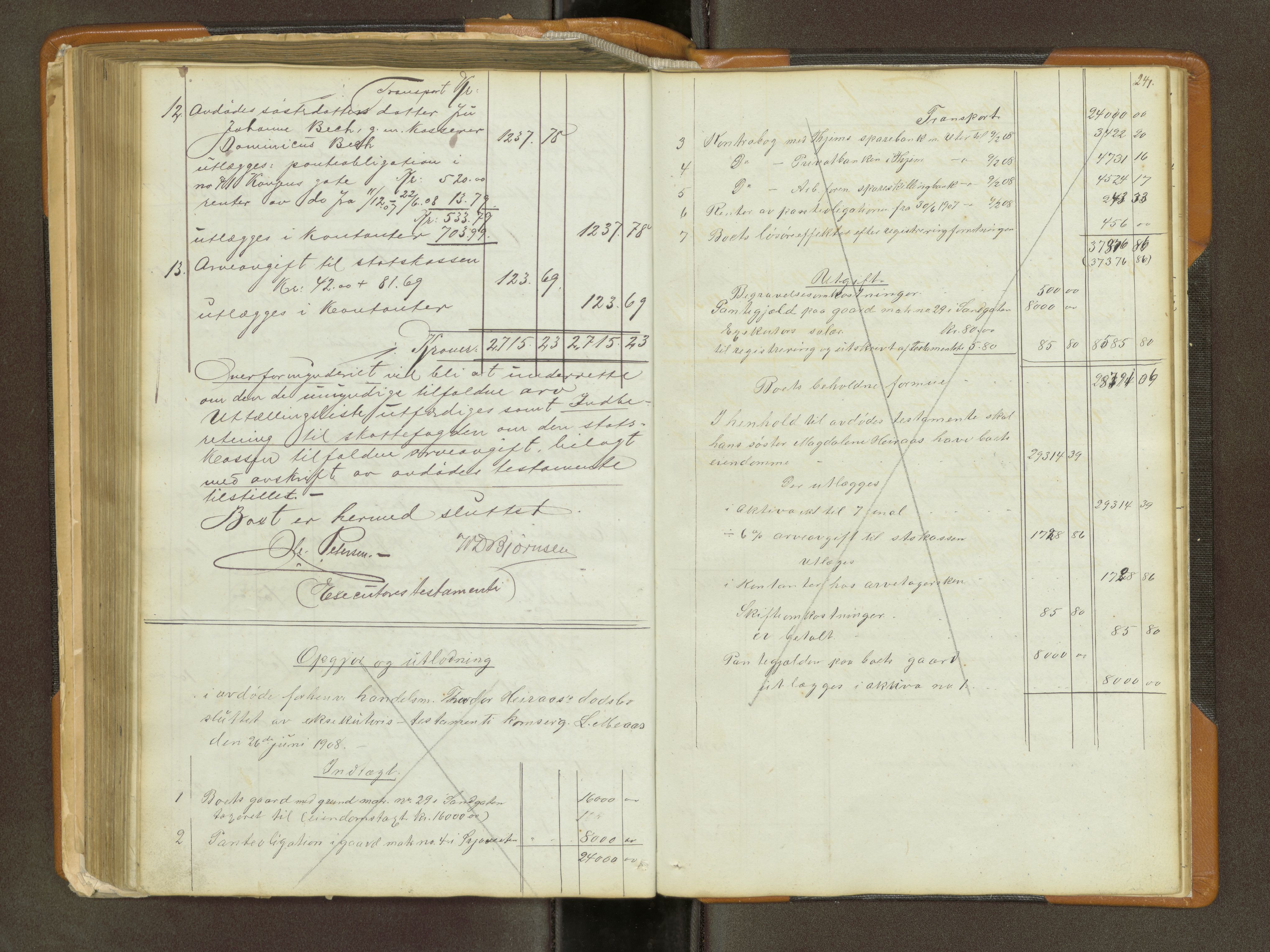 Trondheim byfogd, AV/SAT-A-0003/1/3/3Ad/L001: Skifteprotokoll - samfrendeskifter, 1844-1917, p. 241