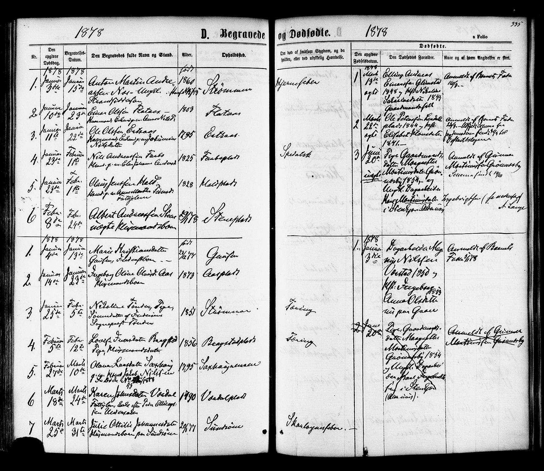 Ministerialprotokoller, klokkerbøker og fødselsregistre - Nord-Trøndelag, SAT/A-1458/730/L0284: Parish register (official) no. 730A09, 1866-1878, p. 335