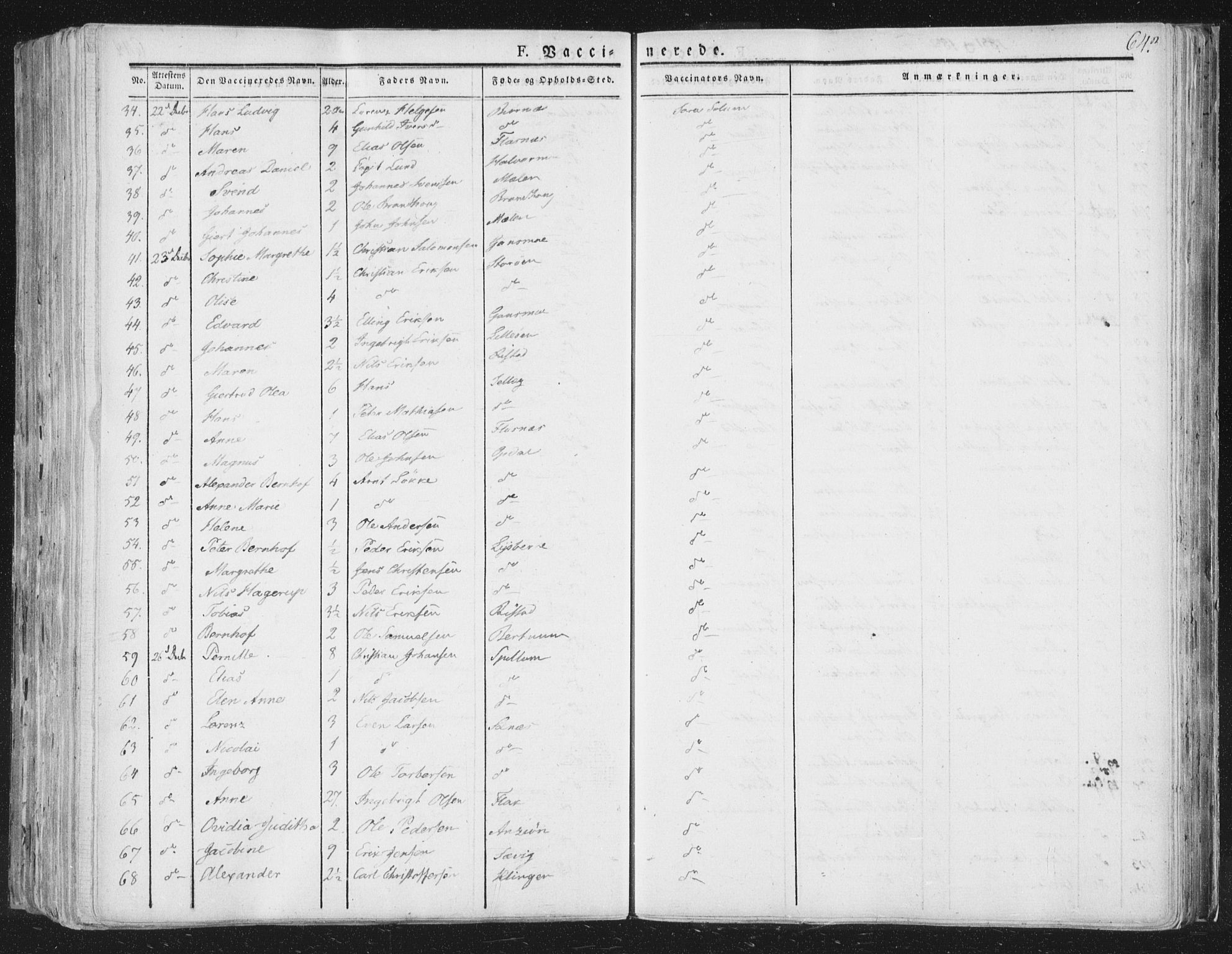Ministerialprotokoller, klokkerbøker og fødselsregistre - Nord-Trøndelag, SAT/A-1458/764/L0552: Parish register (official) no. 764A07b, 1824-1865, p. 643
