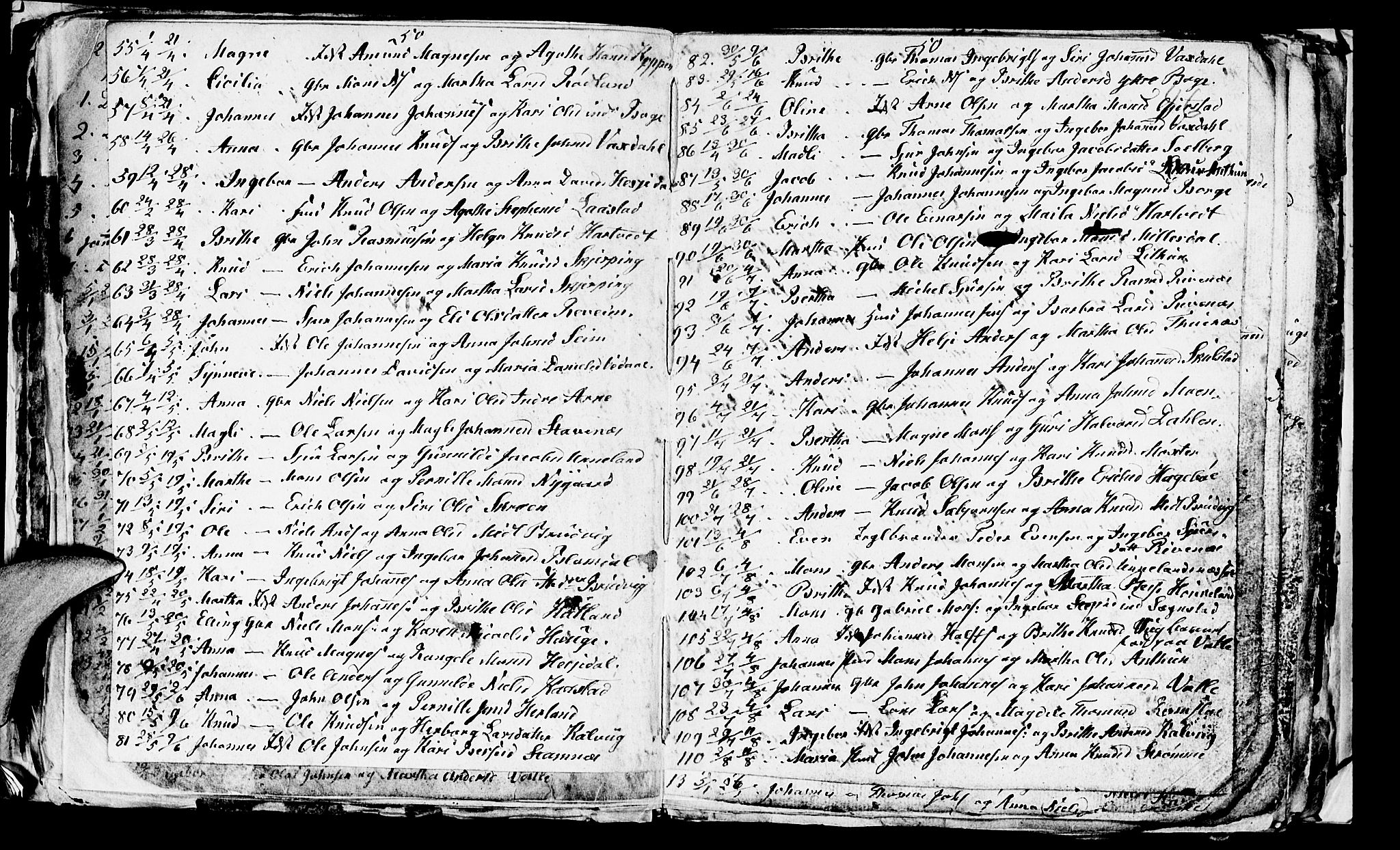 Haus sokneprestembete, SAB/A-75601/H/Hab: Parish register (copy) no. A 1, 1830-1855, p. 46