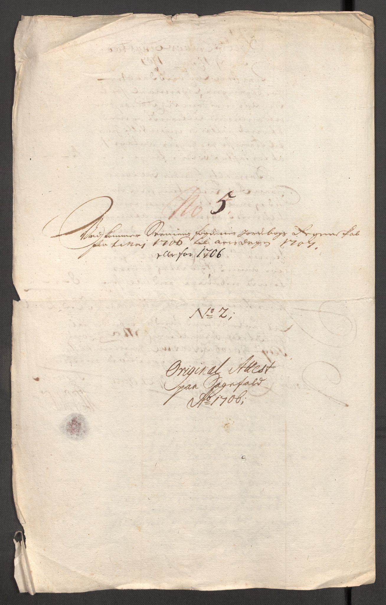 Rentekammeret inntil 1814, Reviderte regnskaper, Fogderegnskap, AV/RA-EA-4092/R68/L4756: Fogderegnskap Senja og Troms, 1705-1707, p. 250