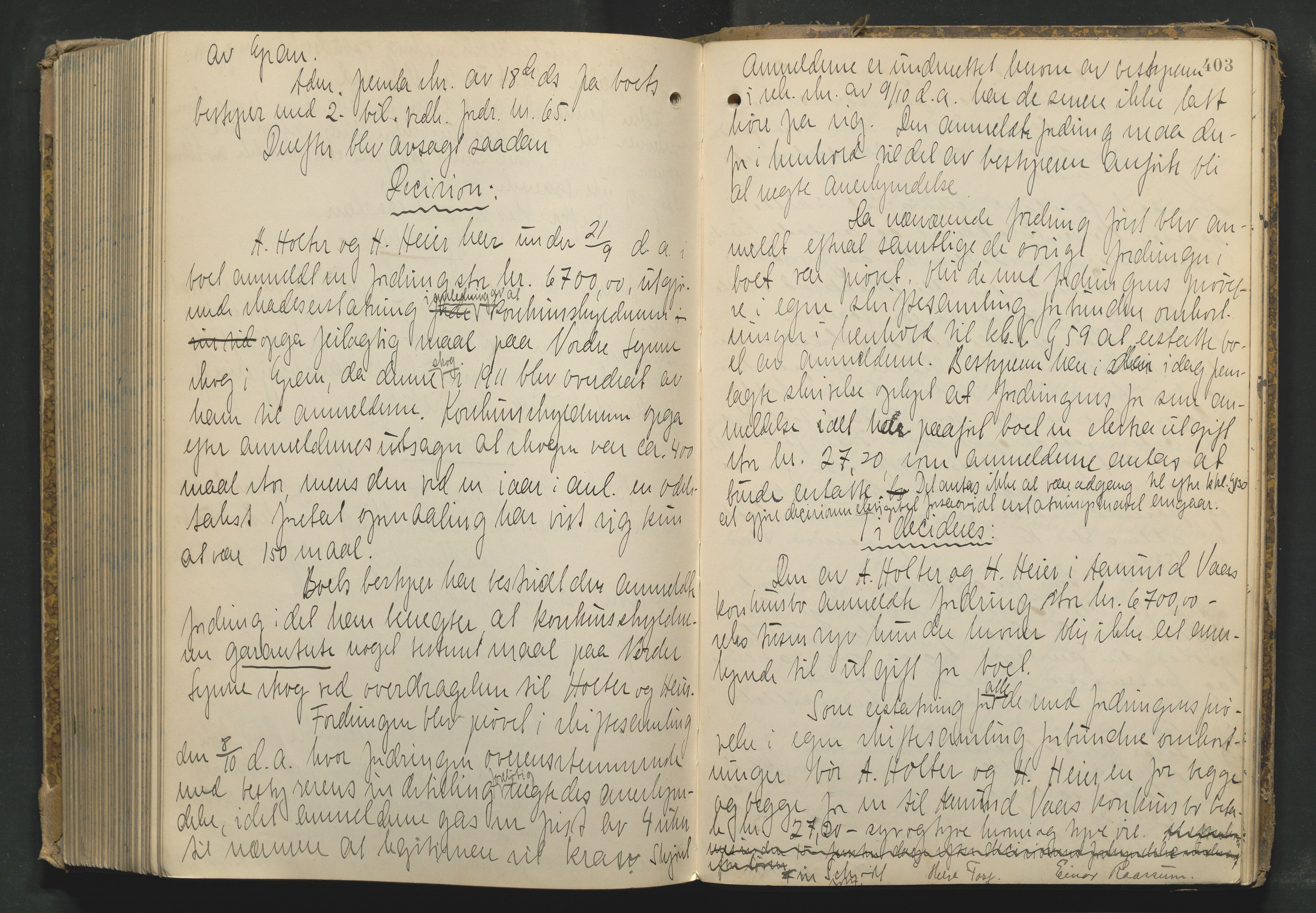 Hadeland og Land tingrett, AV/SAH-TING-010/J/Jc/L0005: Skifteforhandlingsprotokoll, 1893-1916, p. 402b-403a