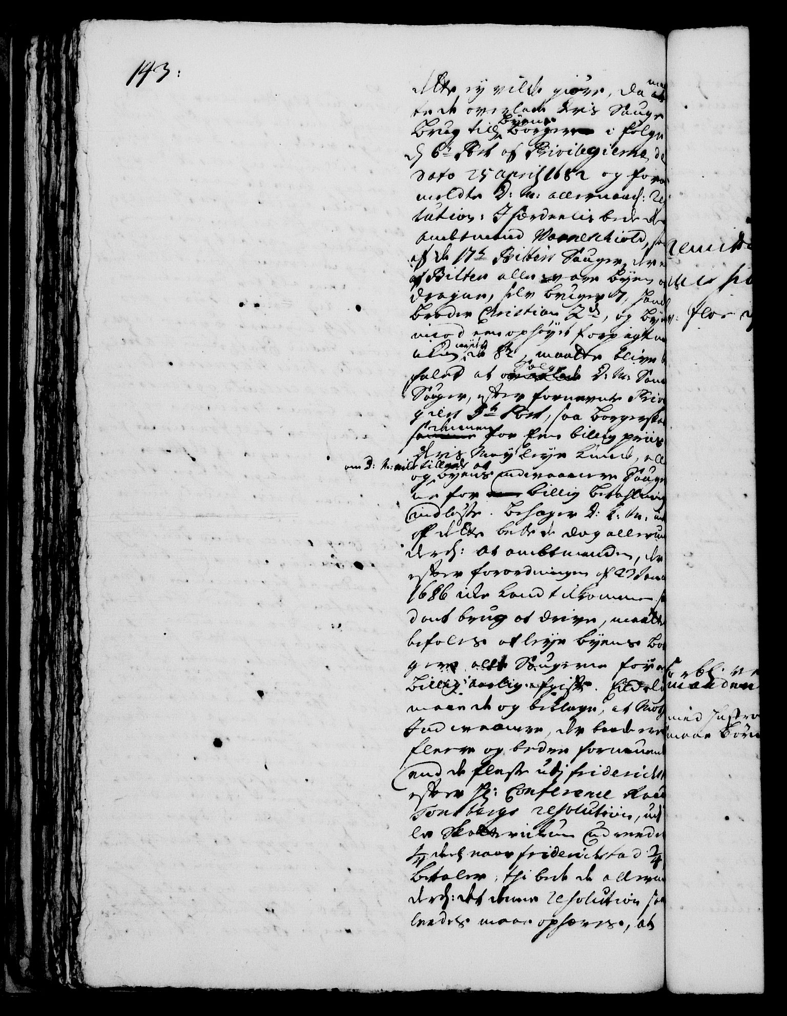 Rentekammeret, Kammerkanselliet, RA/EA-3111/G/Gh/Gha/L0001: Norsk ekstraktmemorialprotokoll, sak. 1-375 (merket RK 53.46), 1720, p. 143