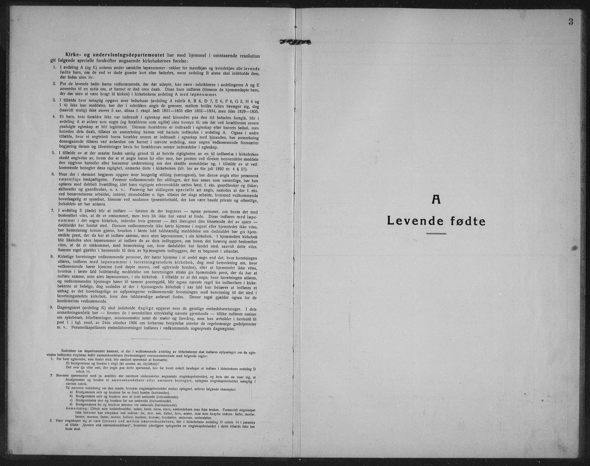 Tune prestekontor Kirkebøker, SAO/A-2007/G/Gb/L0002: Parish register (copy) no. II 2, 1918-1941, p. 3