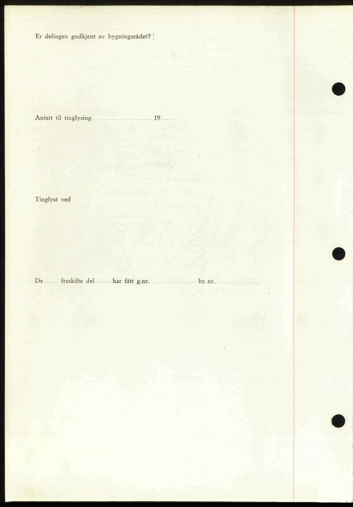 Follo sorenskriveri, SAO/A-10274/G/Ga/Gaa/L0085: Mortgage book no. I 85, 1948-1948, Diary no: : 3231/1948