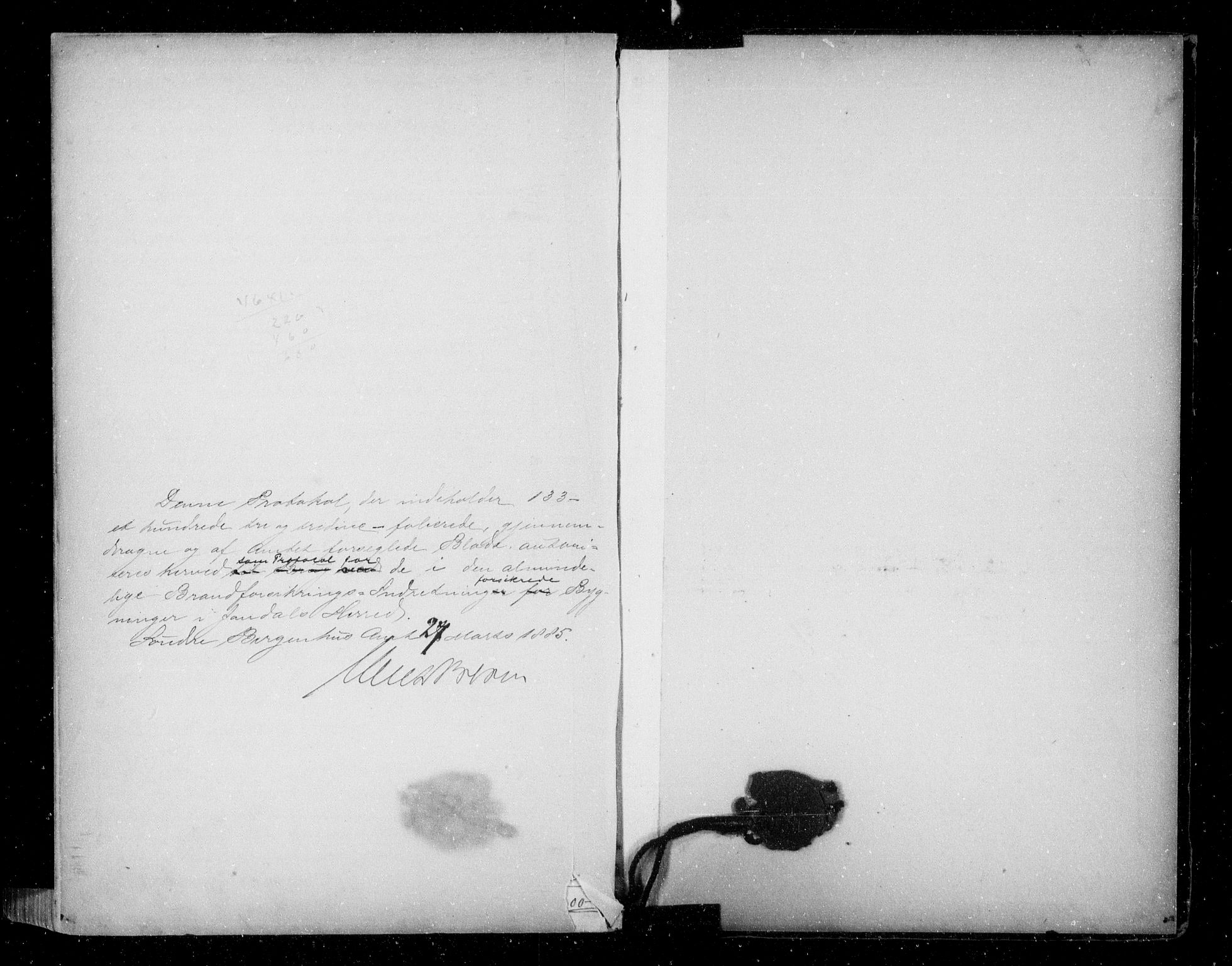 Lensmannen i Jondal, SAB/A-33101/0012/L0002: Branntakstprotokoll, 1886-1948