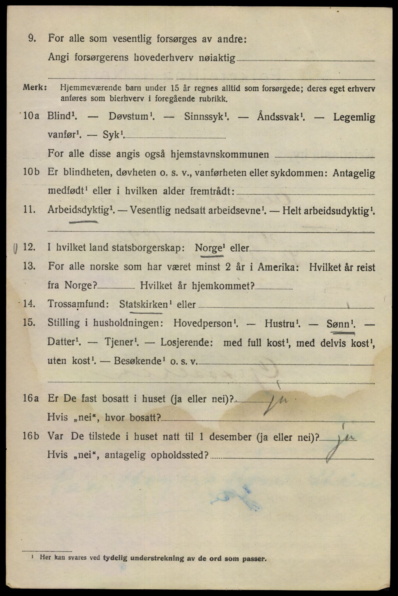 SAO, 1920 census for Kristiania, 1920, p. 400412