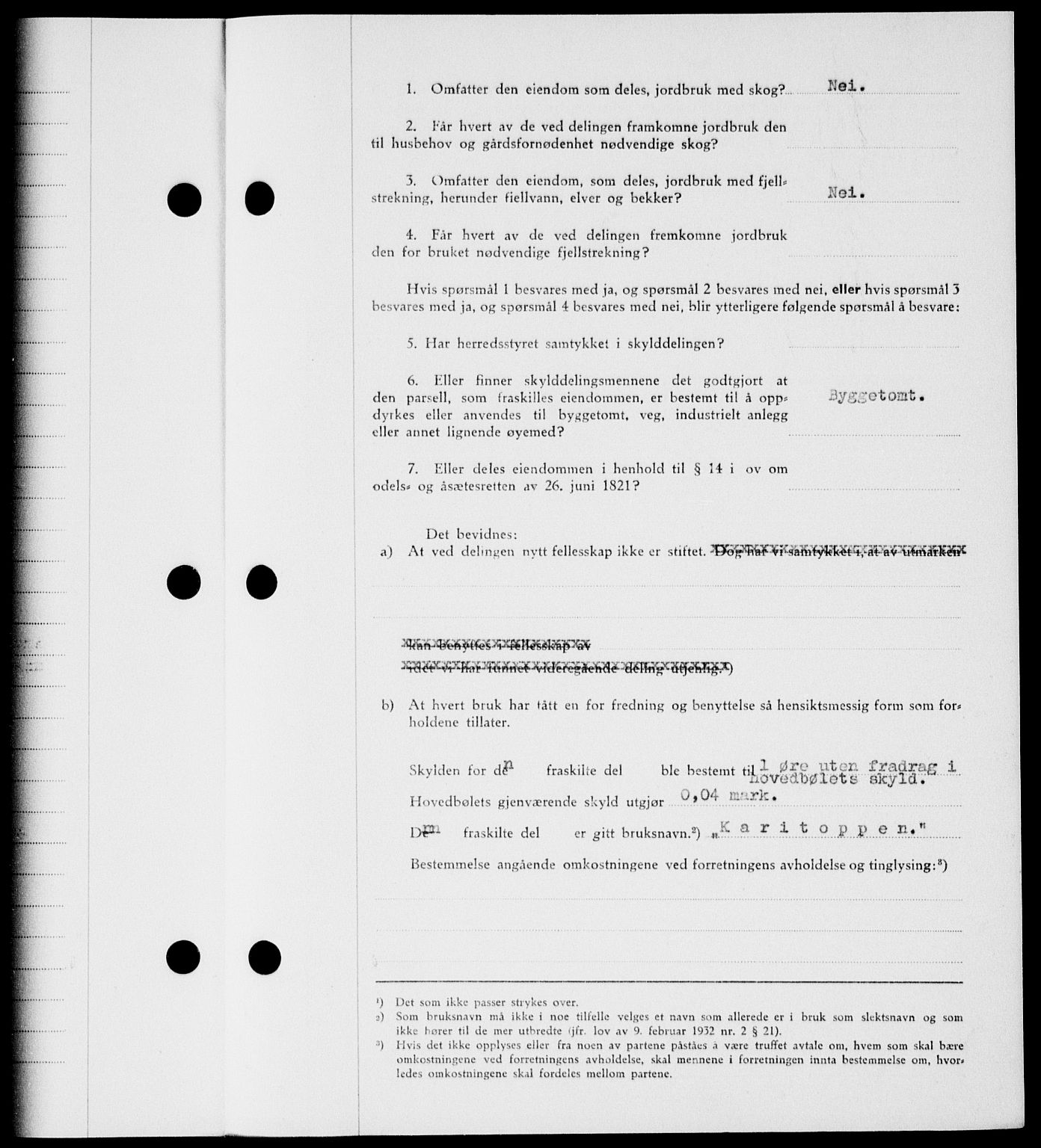 Onsøy sorenskriveri, SAO/A-10474/G/Ga/Gab/L0015: Mortgage book no. II A-15, 1945-1946, Diary no: : 705/1946