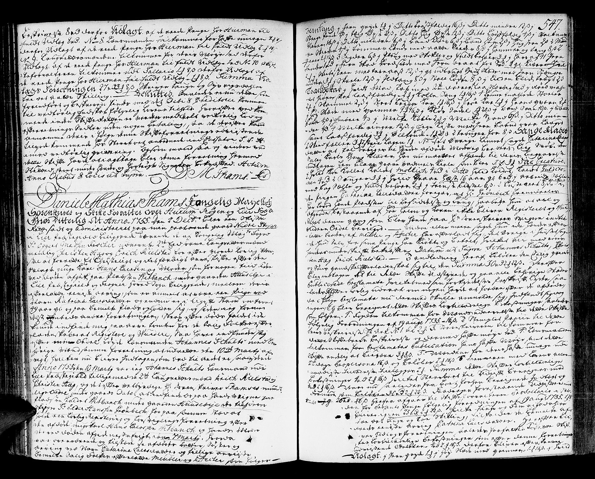 Lier, Røyken og Hurum sorenskriveri, AV/SAKO-A-89/H/Hc/L0004: Skifteprotokoll, 1745-1761, p. 546b-547a