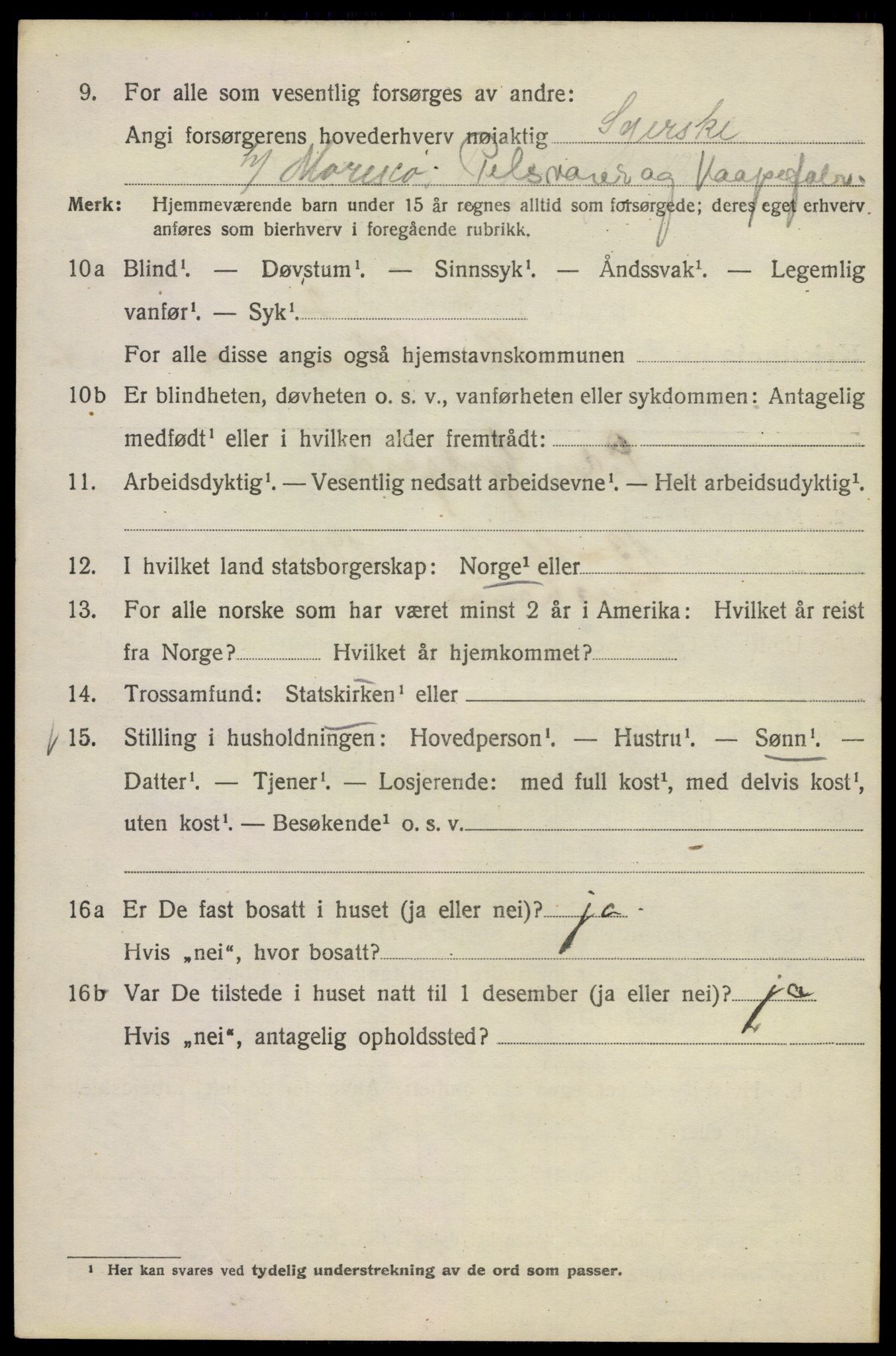 SAO, 1920 census for Kristiania, 1920, p. 573406