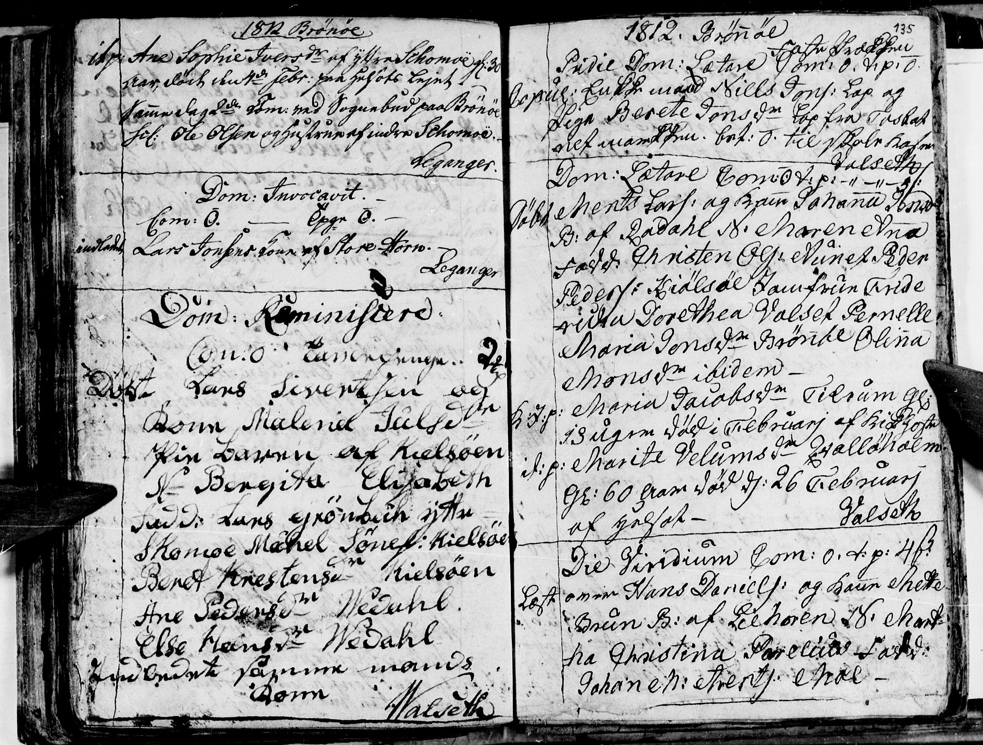 Ministerialprotokoller, klokkerbøker og fødselsregistre - Nordland, AV/SAT-A-1459/813/L0209: Parish register (copy) no. 813C01, 1803-1821, p. 135