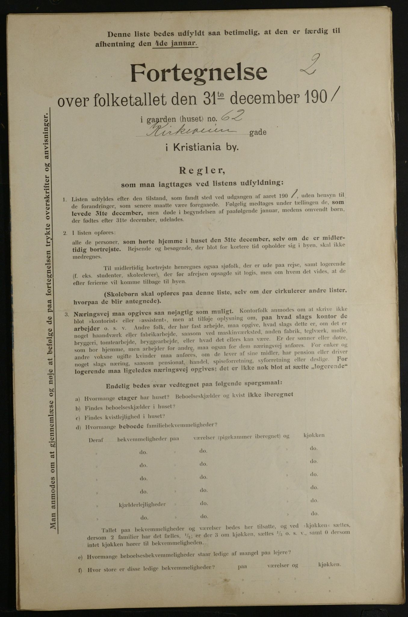 OBA, Municipal Census 1901 for Kristiania, 1901, p. 7928