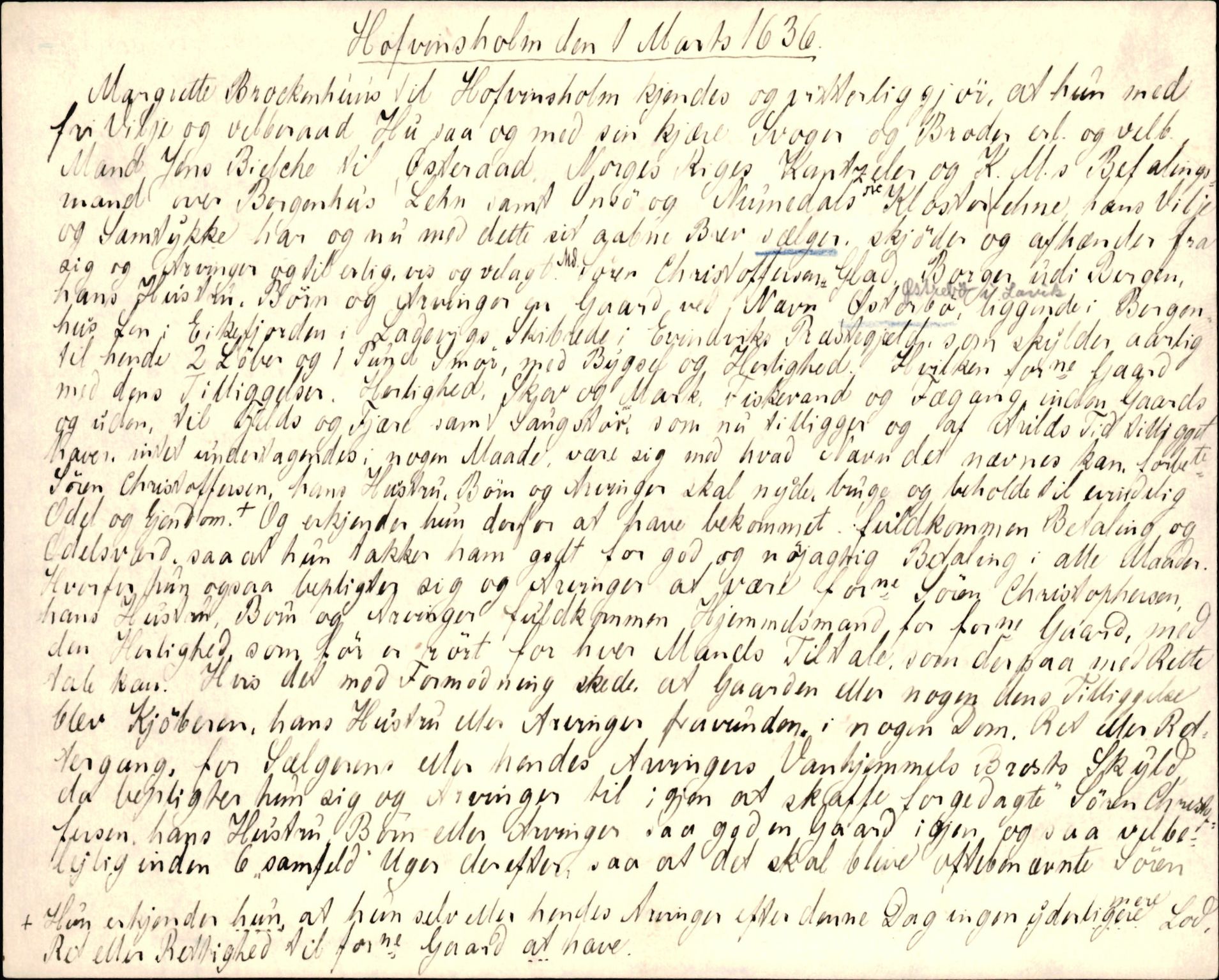 Riksarkivets diplomsamling, AV/RA-EA-5965/F35/F35d/L0003: Innlånte diplomer, seddelregister, 1621-1642, p. 519