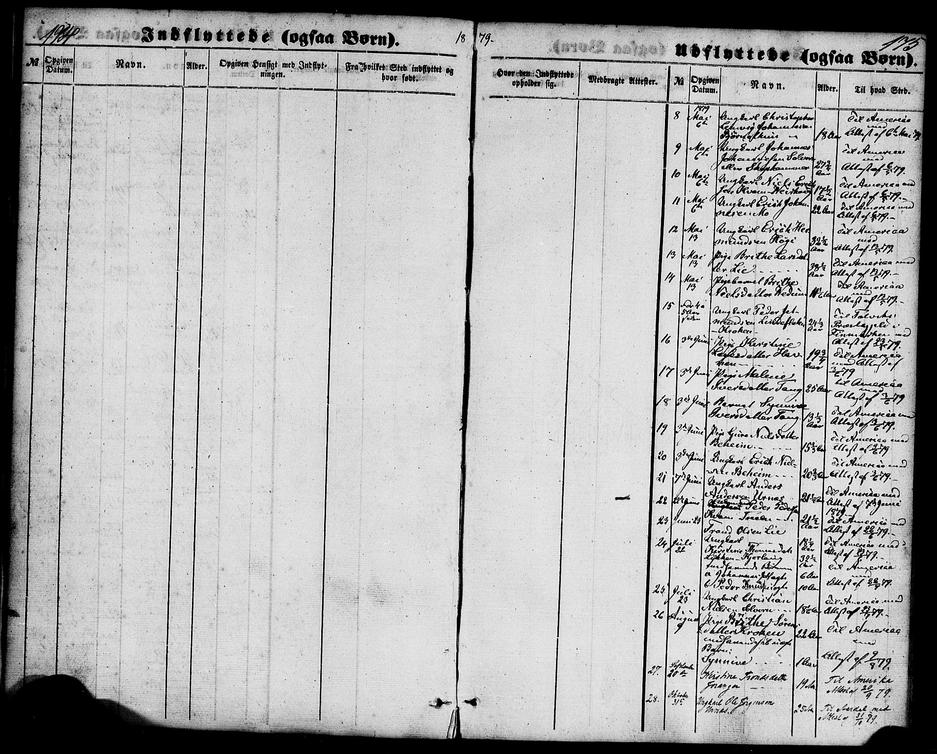 Hafslo sokneprestembete, SAB/A-80301/H/Haa/Haaa/L0018: Parish register (official) no. A 18, 1853-1886, p. 174-175