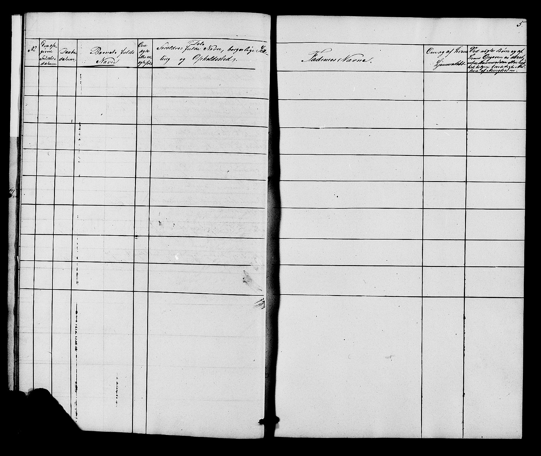 Ringebu prestekontor, SAH/PREST-082/H/Ha/Hab/L0005: Parish register (copy) no. 5, 1868-1870, p. 5